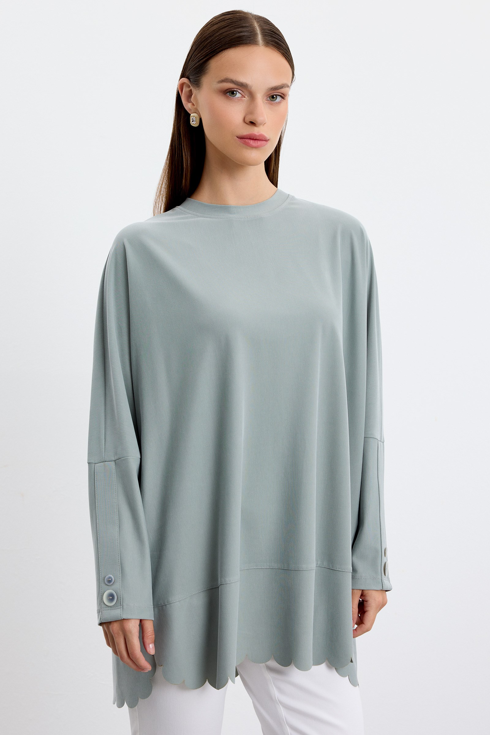 Oversize Tunik MİNT