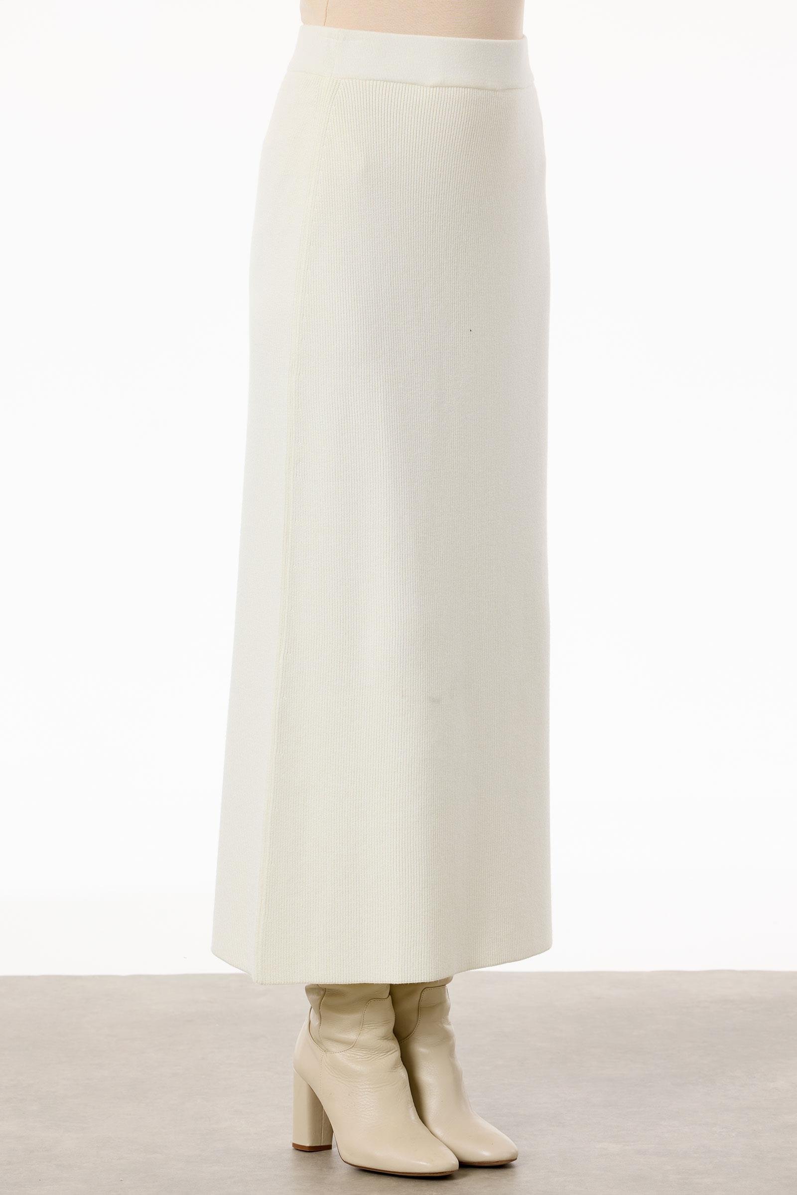 Selanik Örgülü Kolları Düğmeli Takım EKRU