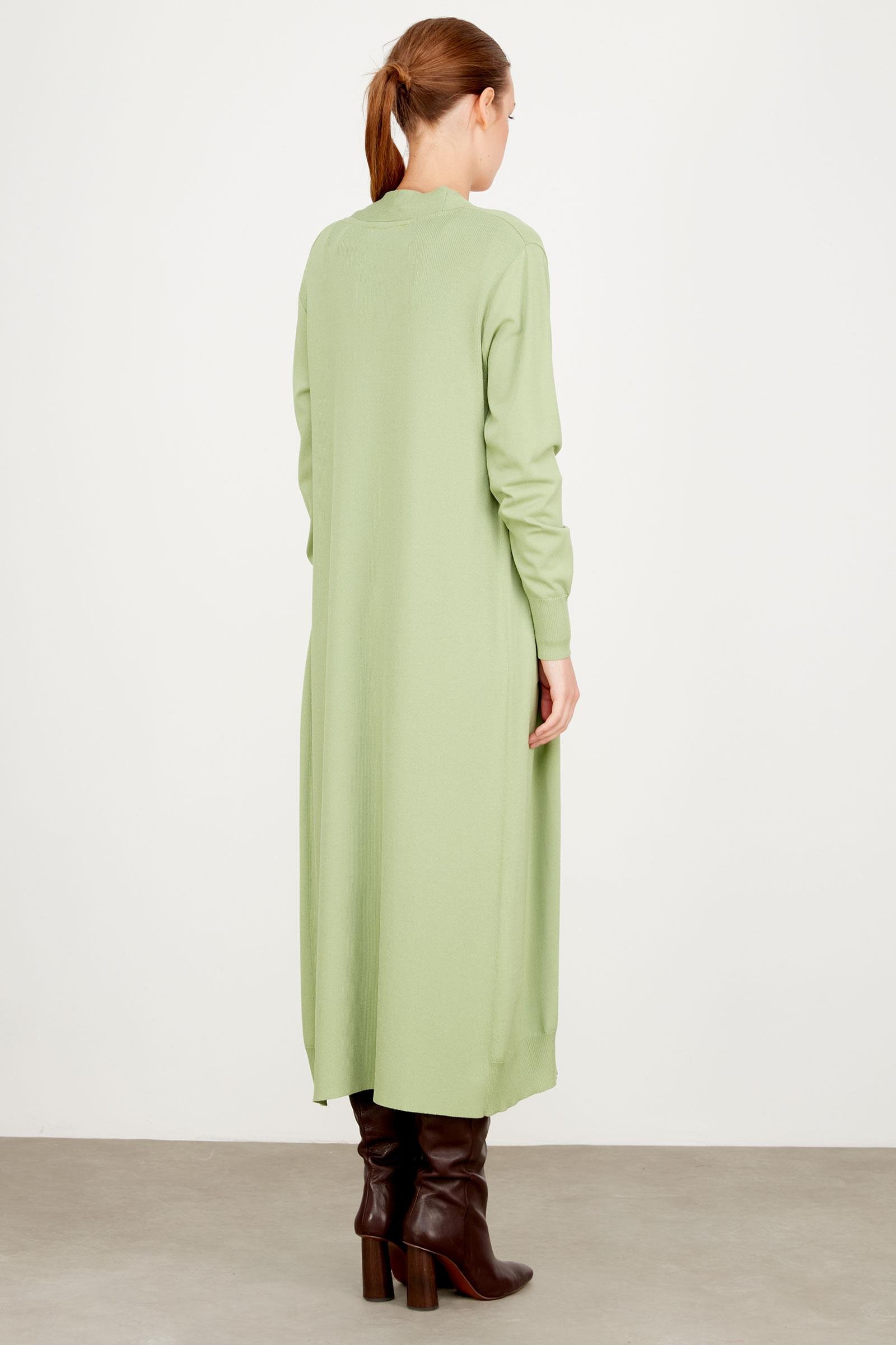 SOSİS CEPLİ BASIC RAYON HIRKA MİNT YEŞİLİ