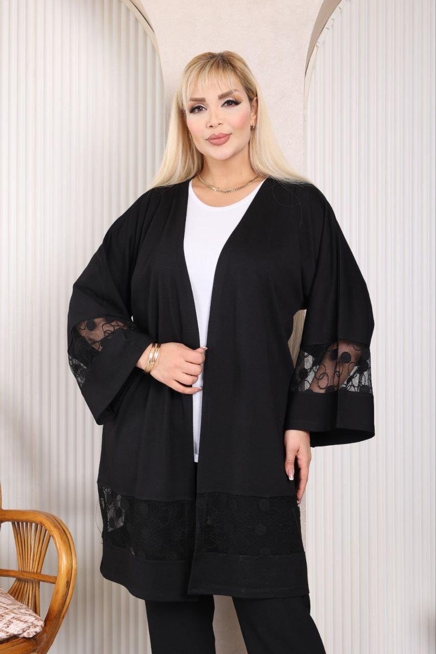 Çelik kumaş hırka 