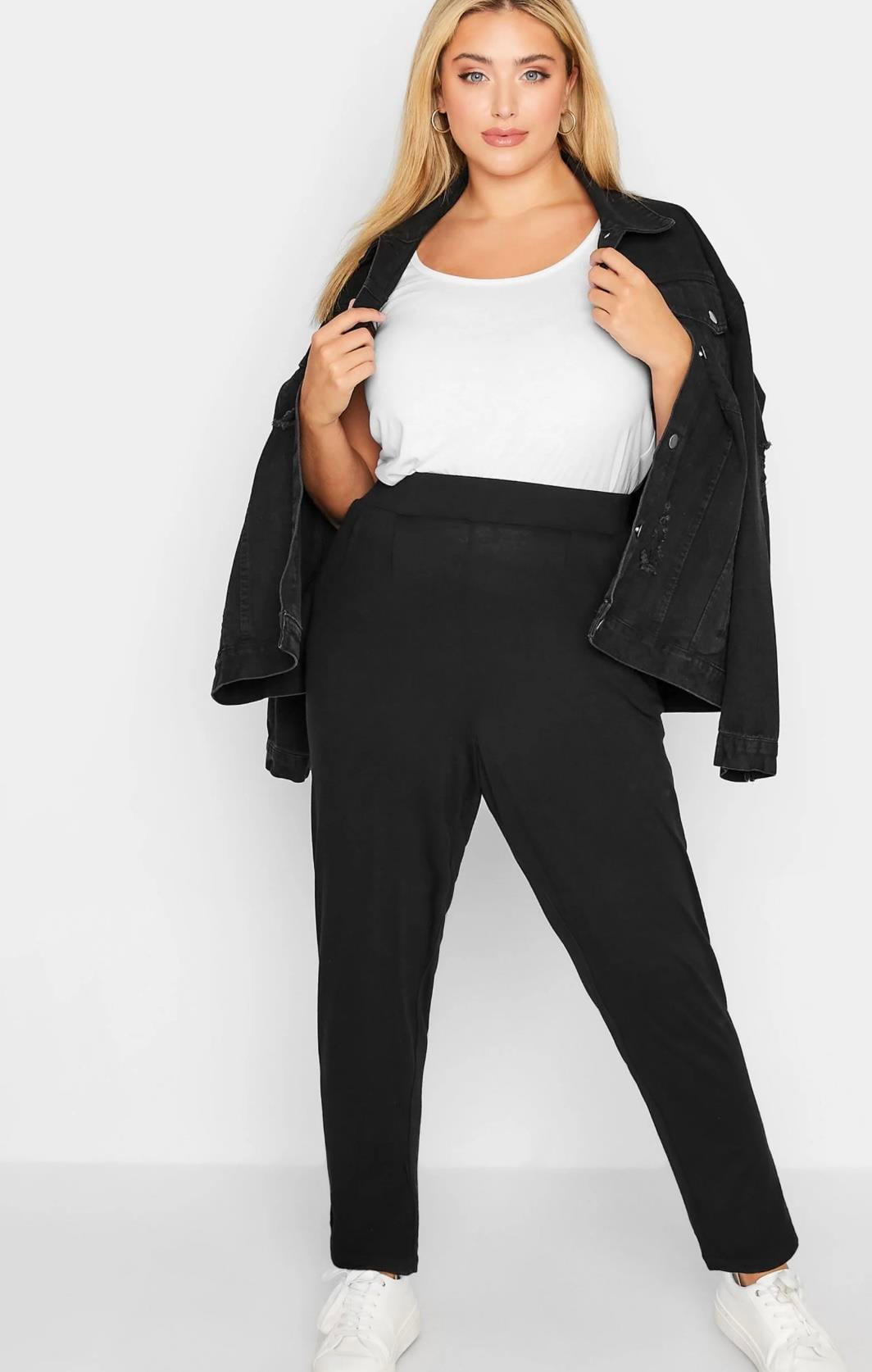 Dar paça viskon pantolon 