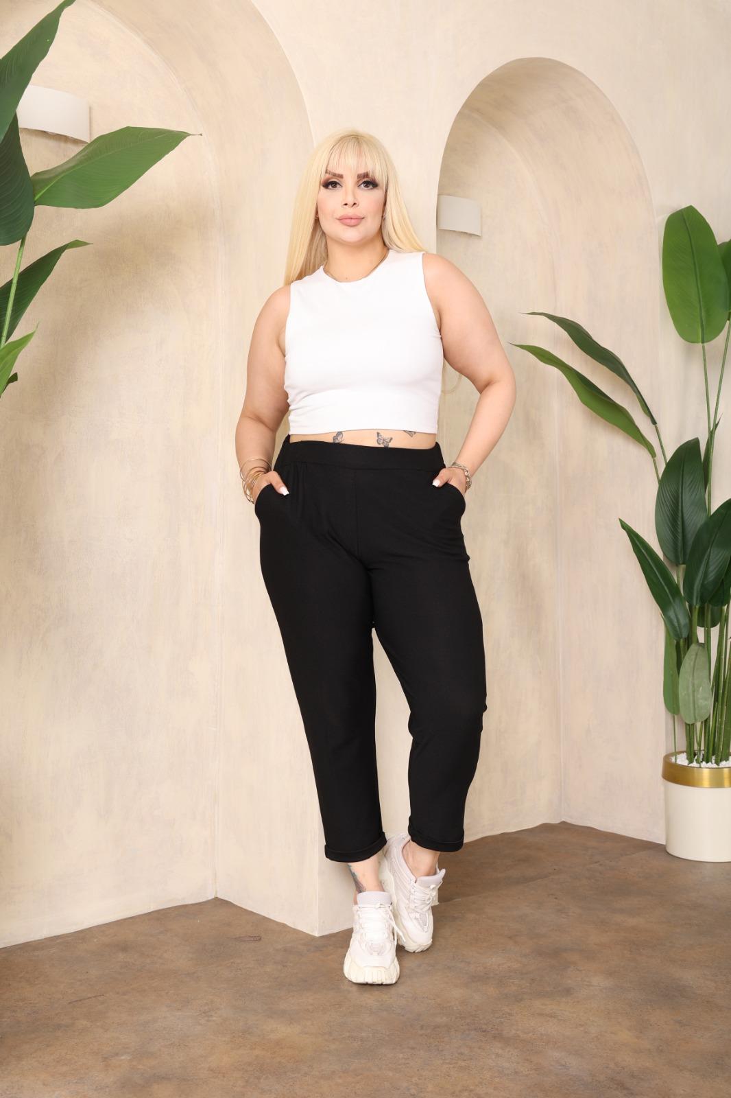 Duble paça kalem model pantolon 