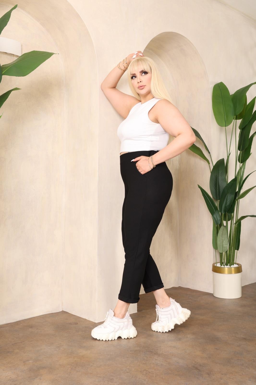 Duble paça kalem model pantolon 