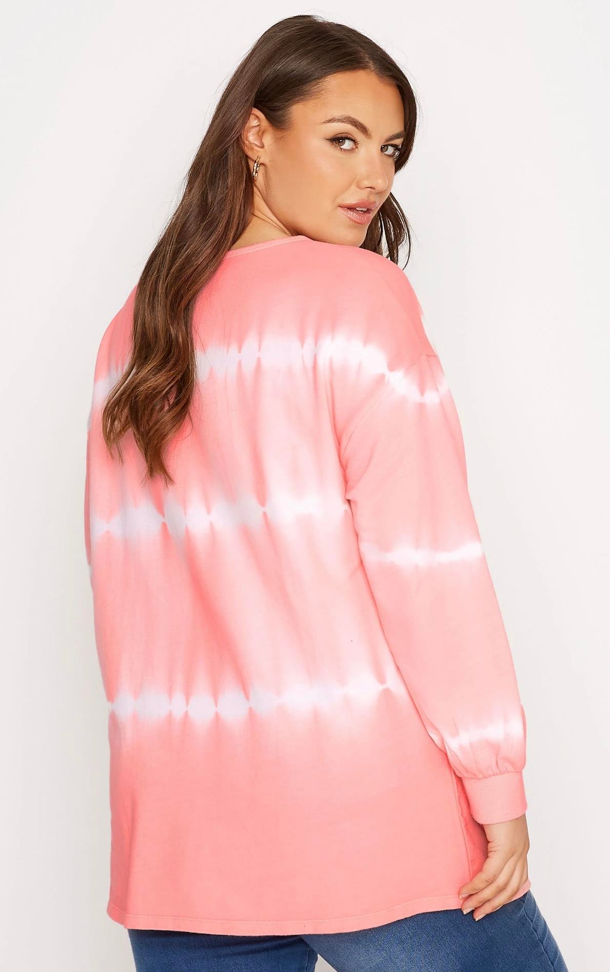 Pembe ince sweatshirt 