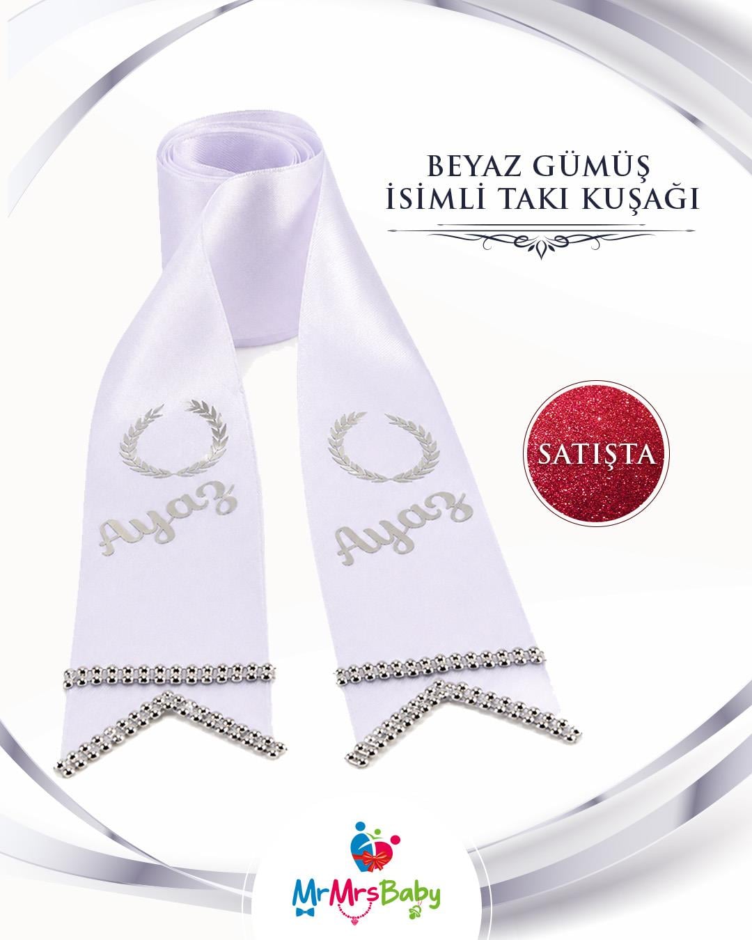 Beyaz Gümüş Mega Sünnet Kına Seti