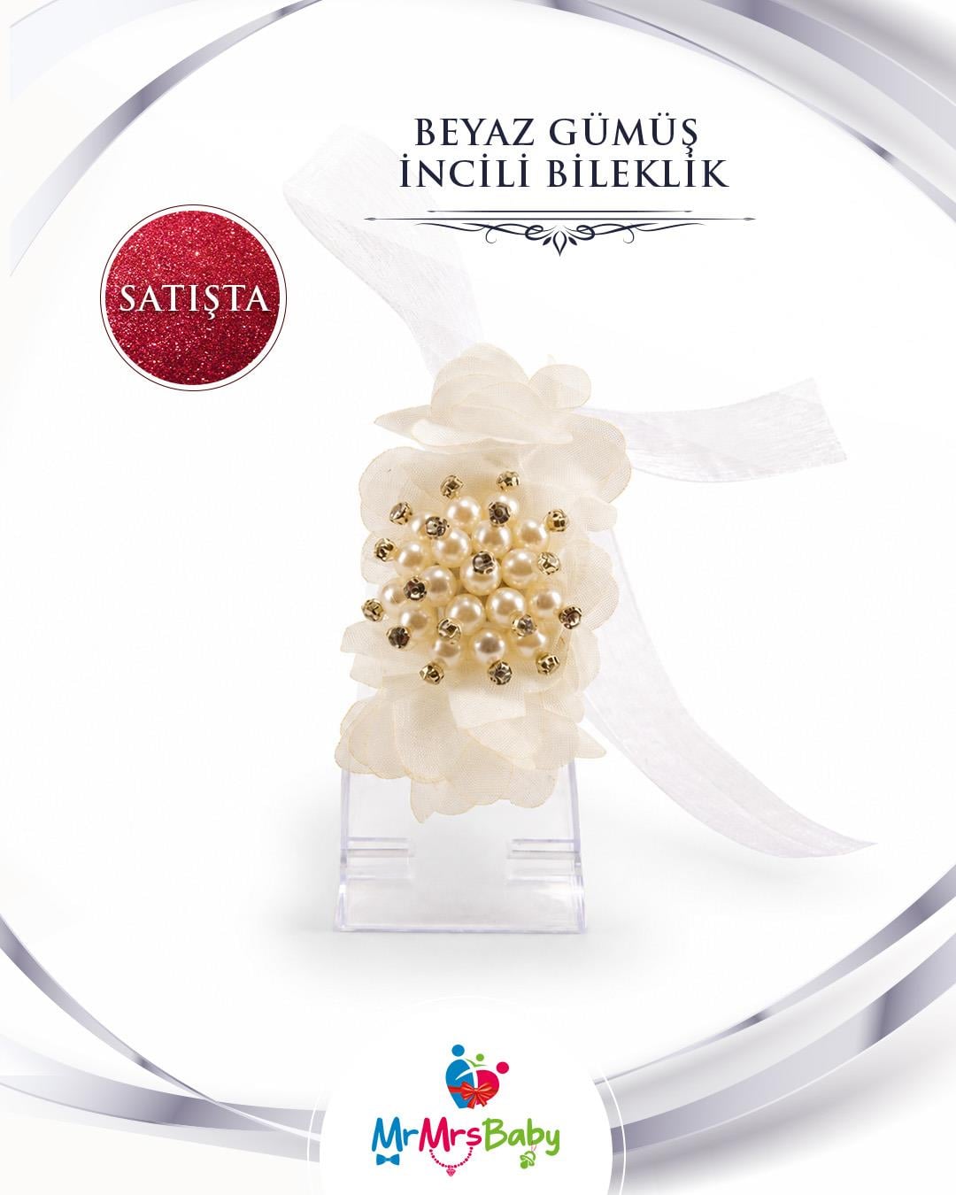 Beyaz Gümüş Mega Sünnet Kına Seti