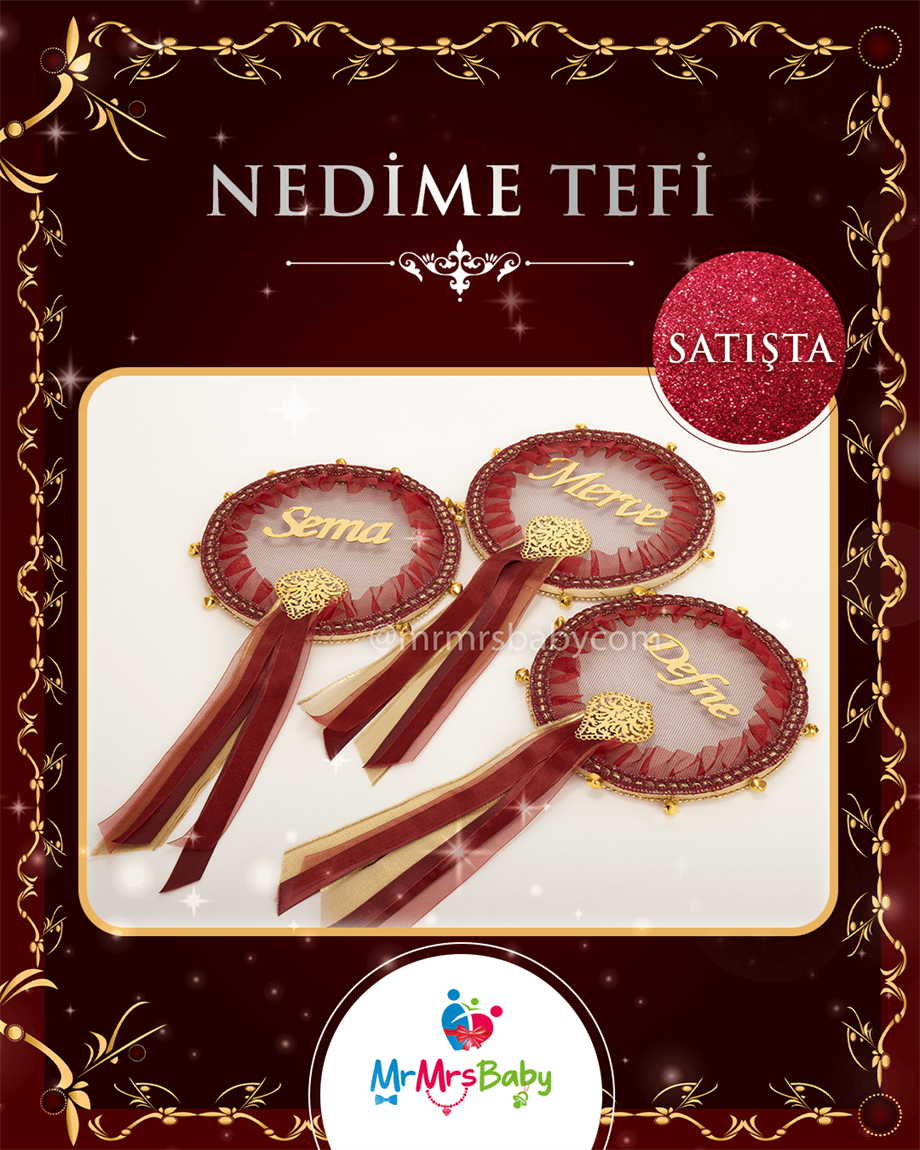Bordo Gold Kına Seti