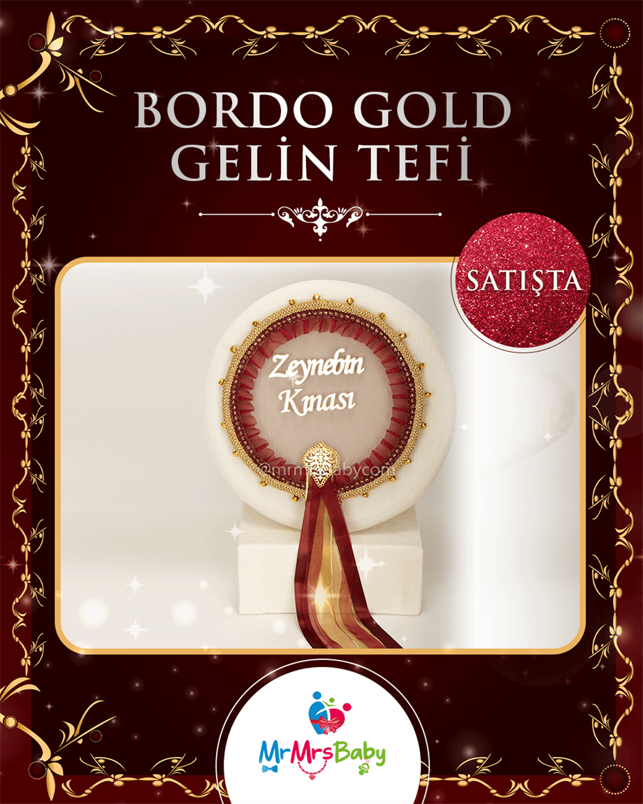 Bordo Gold Kına Seti