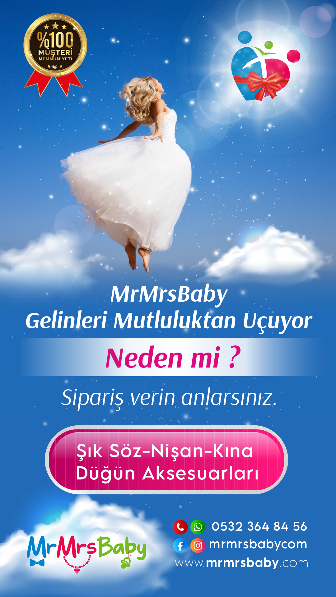 Bordo Gold Kına Seti
