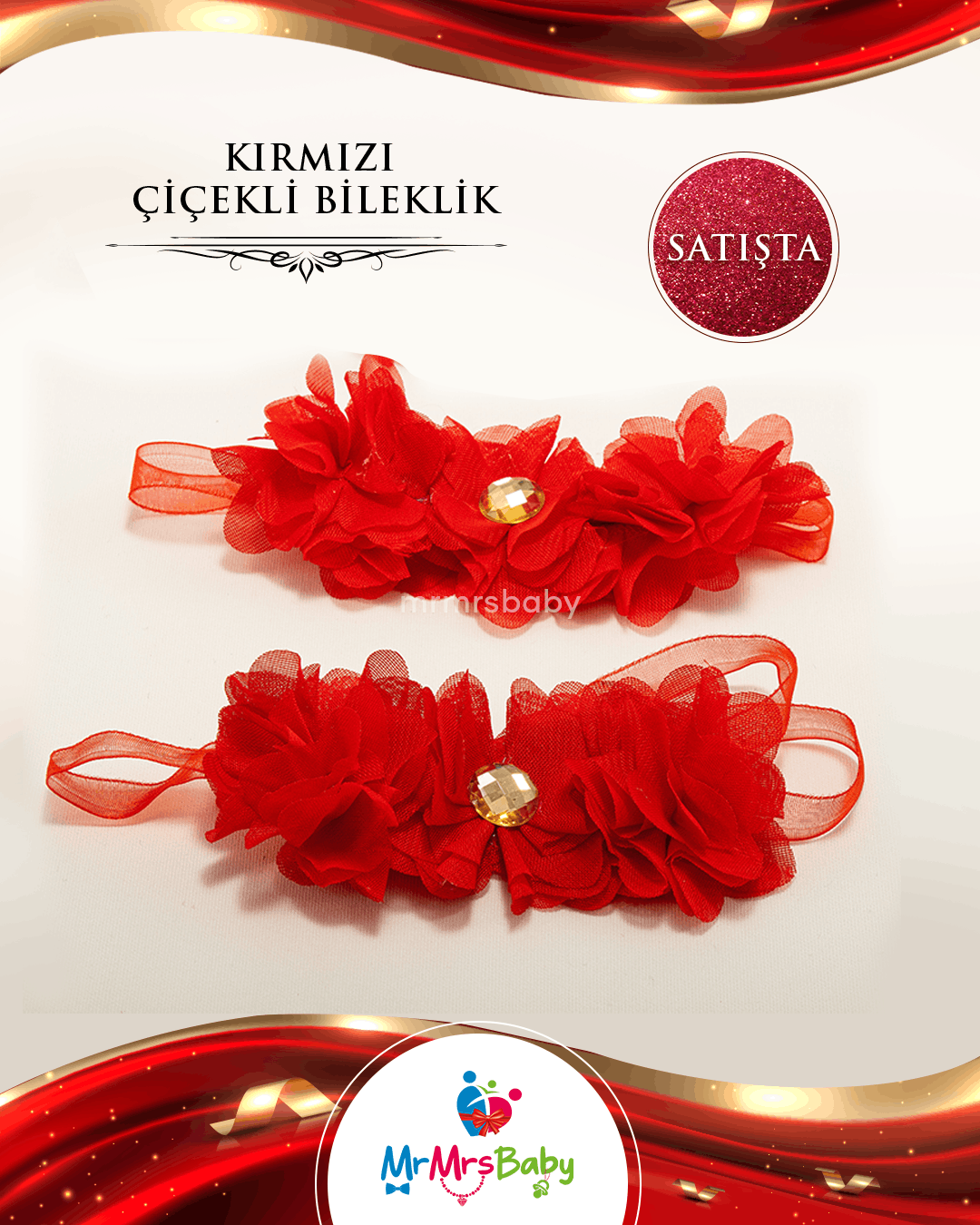 Kırmızı Gold 6 Ay Kınası Seti