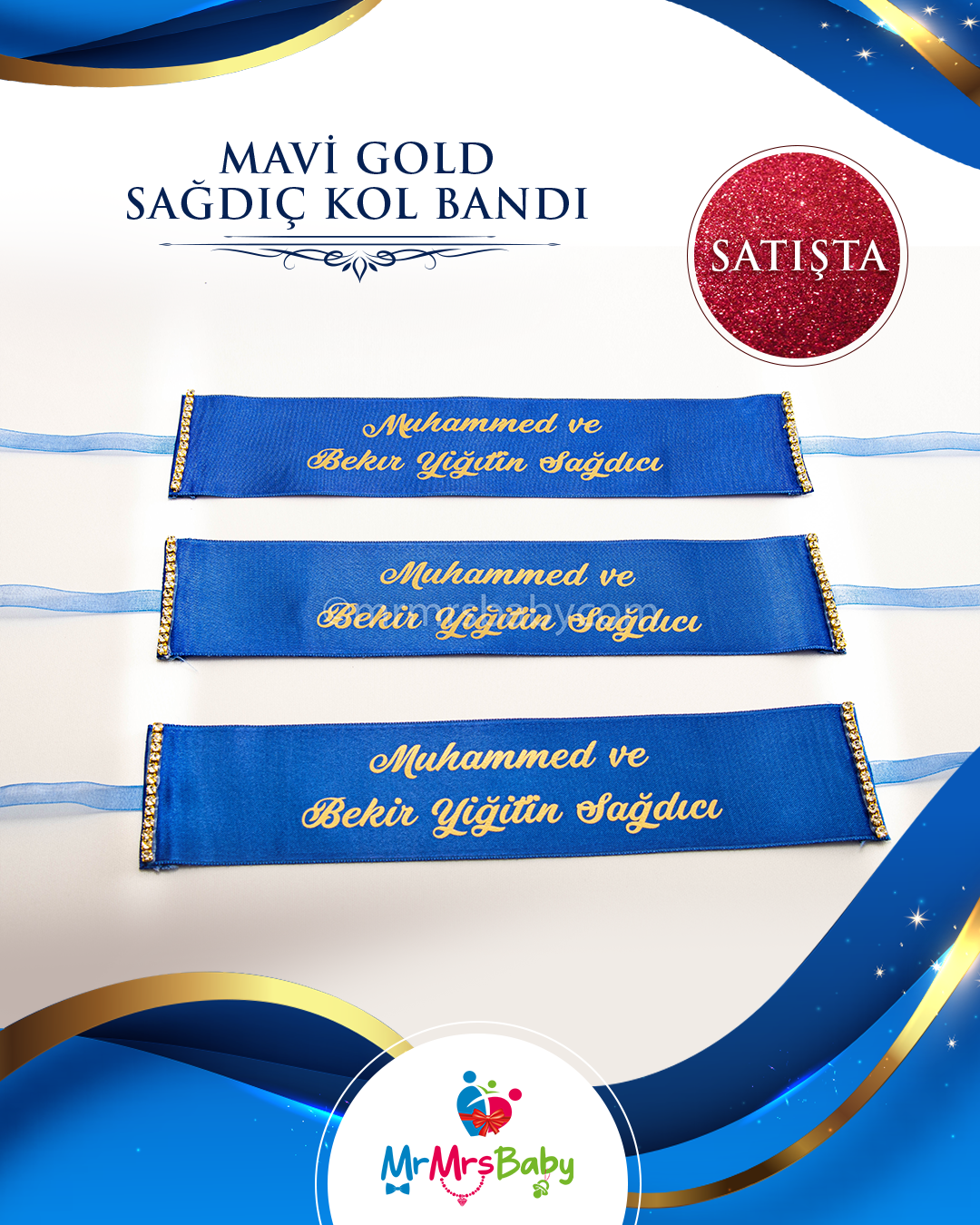 Mega Mavi Gold Sünnet  Kına Seti