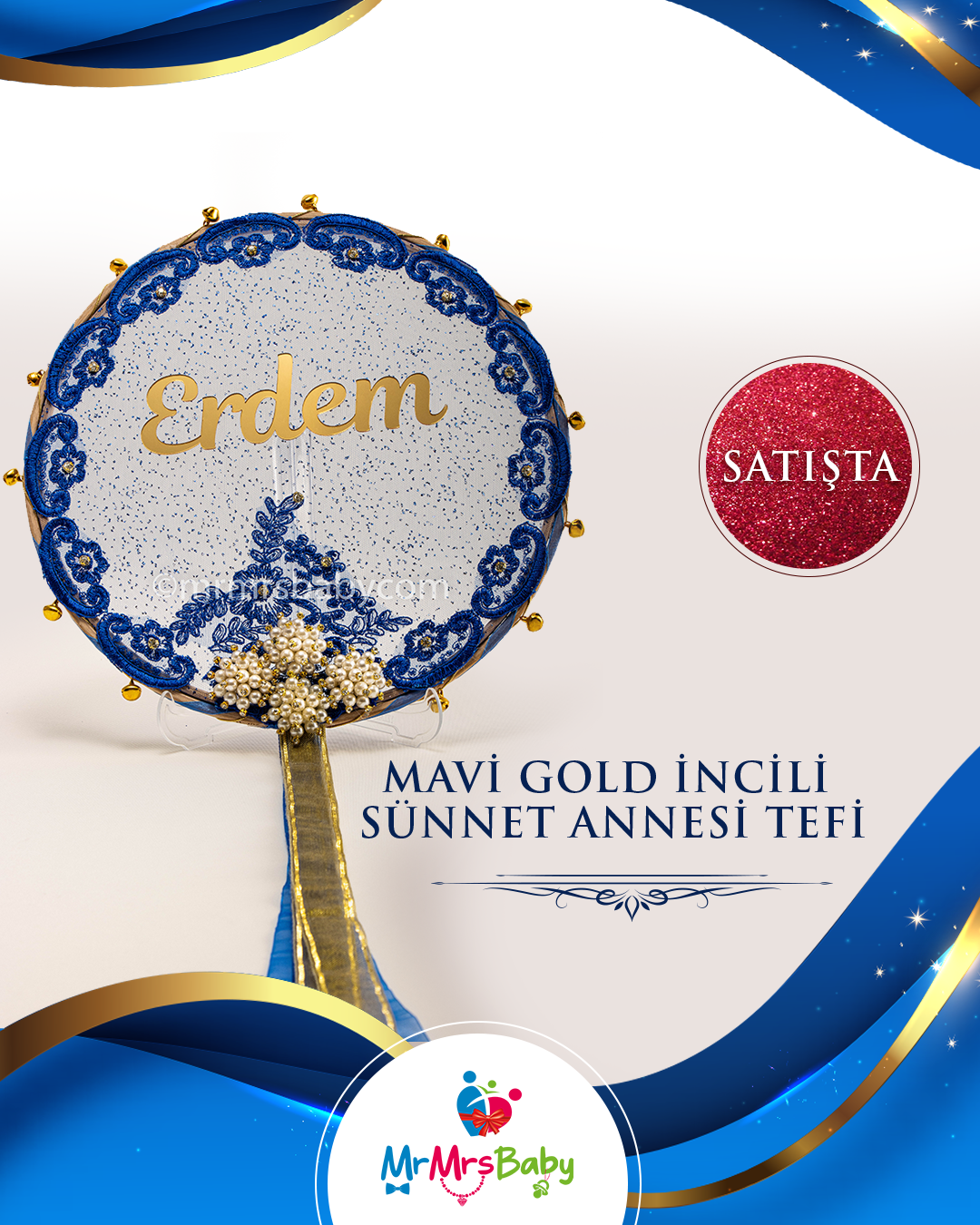 Mega Mavi Gold Sünnet  Kına Seti
