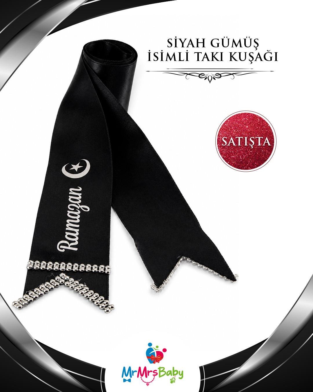 Siyah Gümüş Mega Sünnet Kına Seti