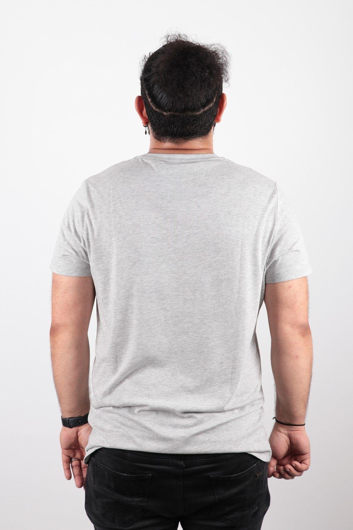 Büyük Beden Basic T-shirt %100 Pamuk Tişört