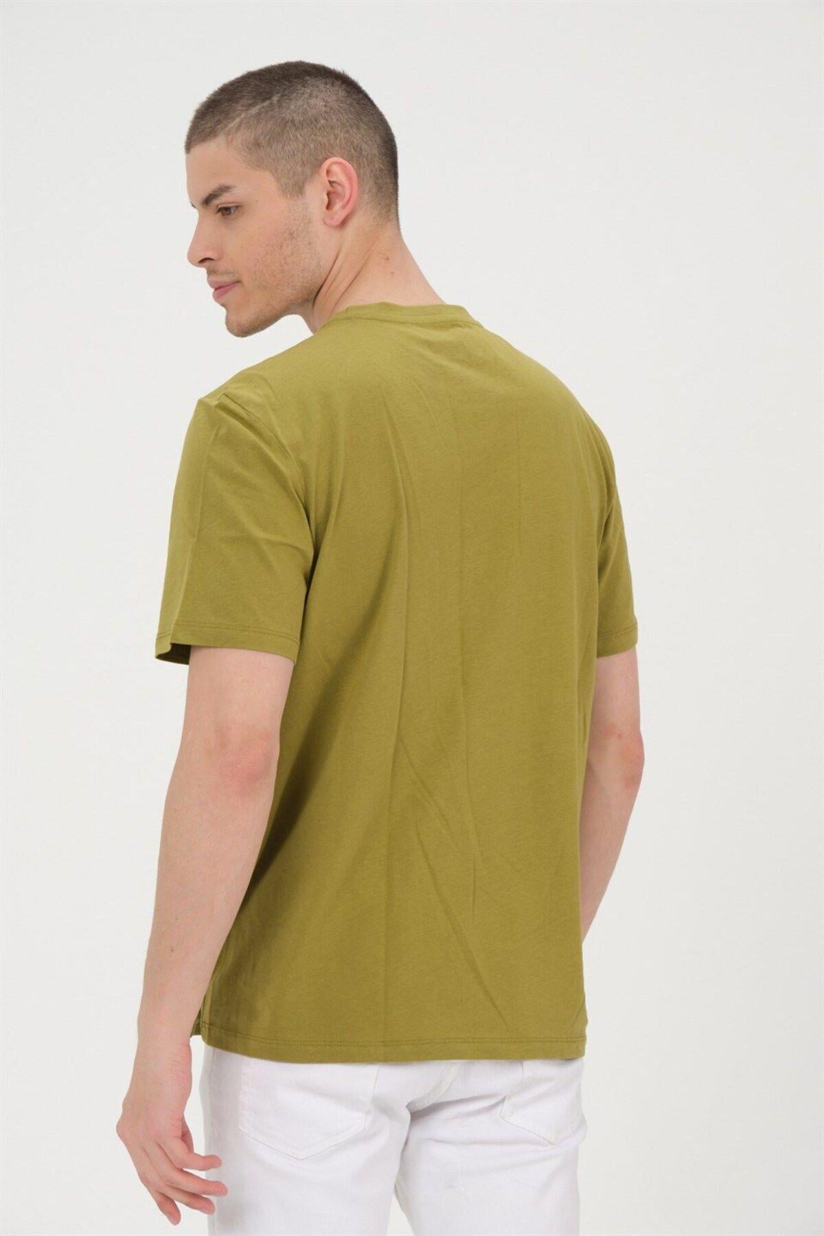 Erkek Basic T-shirt %100 Pamuk Tişört