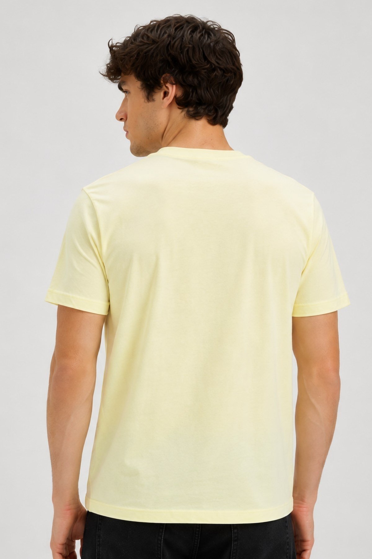 Erkek Basic T-shirt %100 Pamuk Tişört