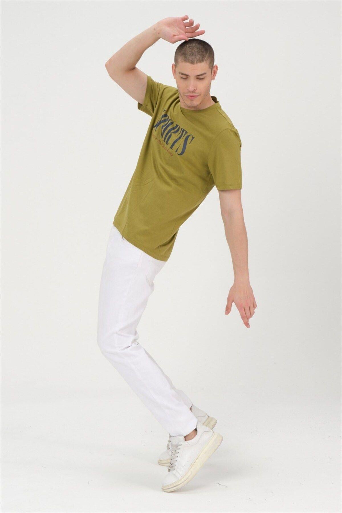 Erkek Basic T-shirt %100 Pamuk Tişört
