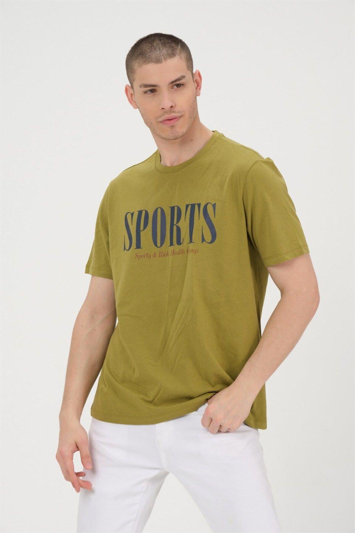 Erkek Basic T-shirt %100 Pamuk Tişört
