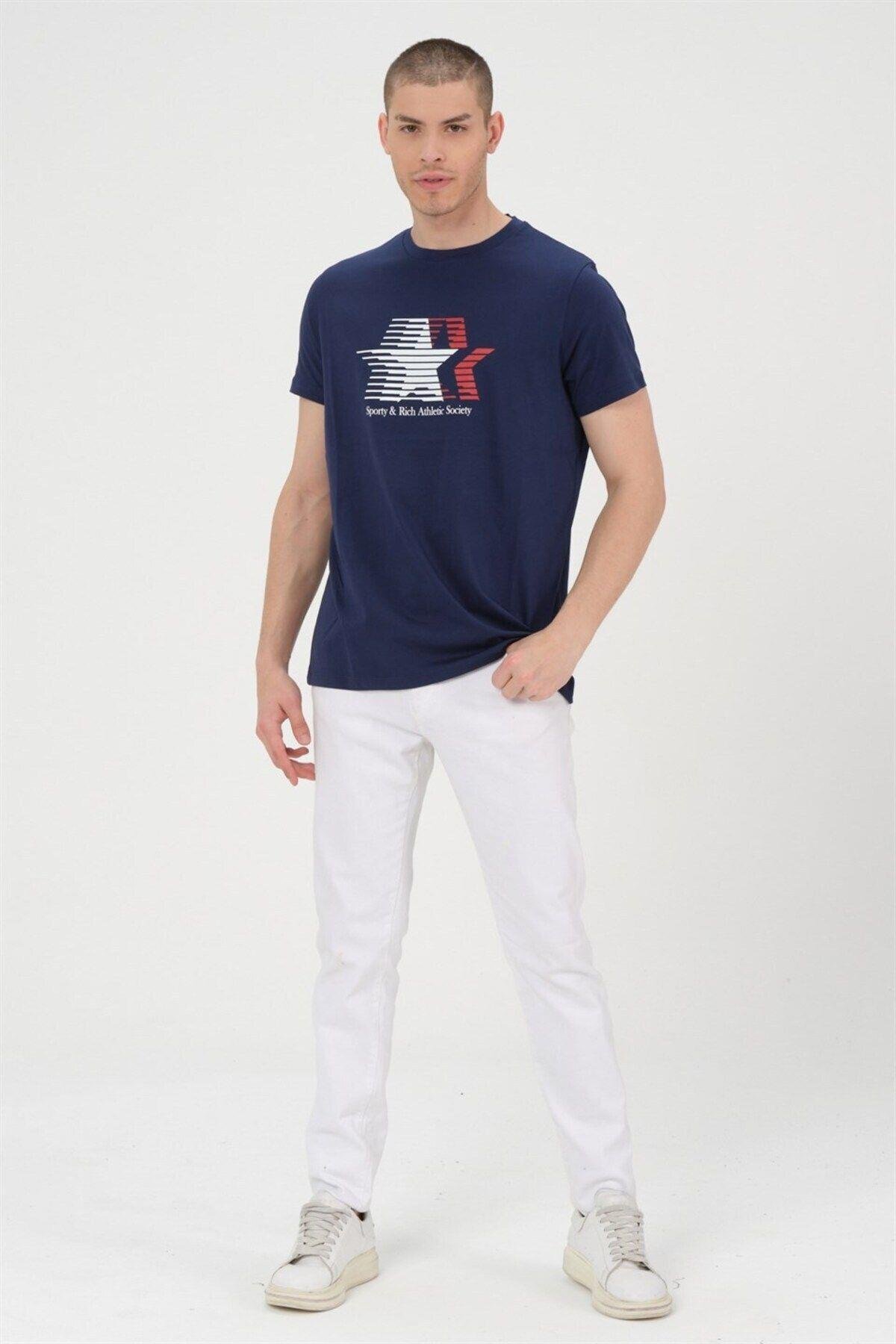 Erkek Basic T-shirt %100 Pamuk Tişört
