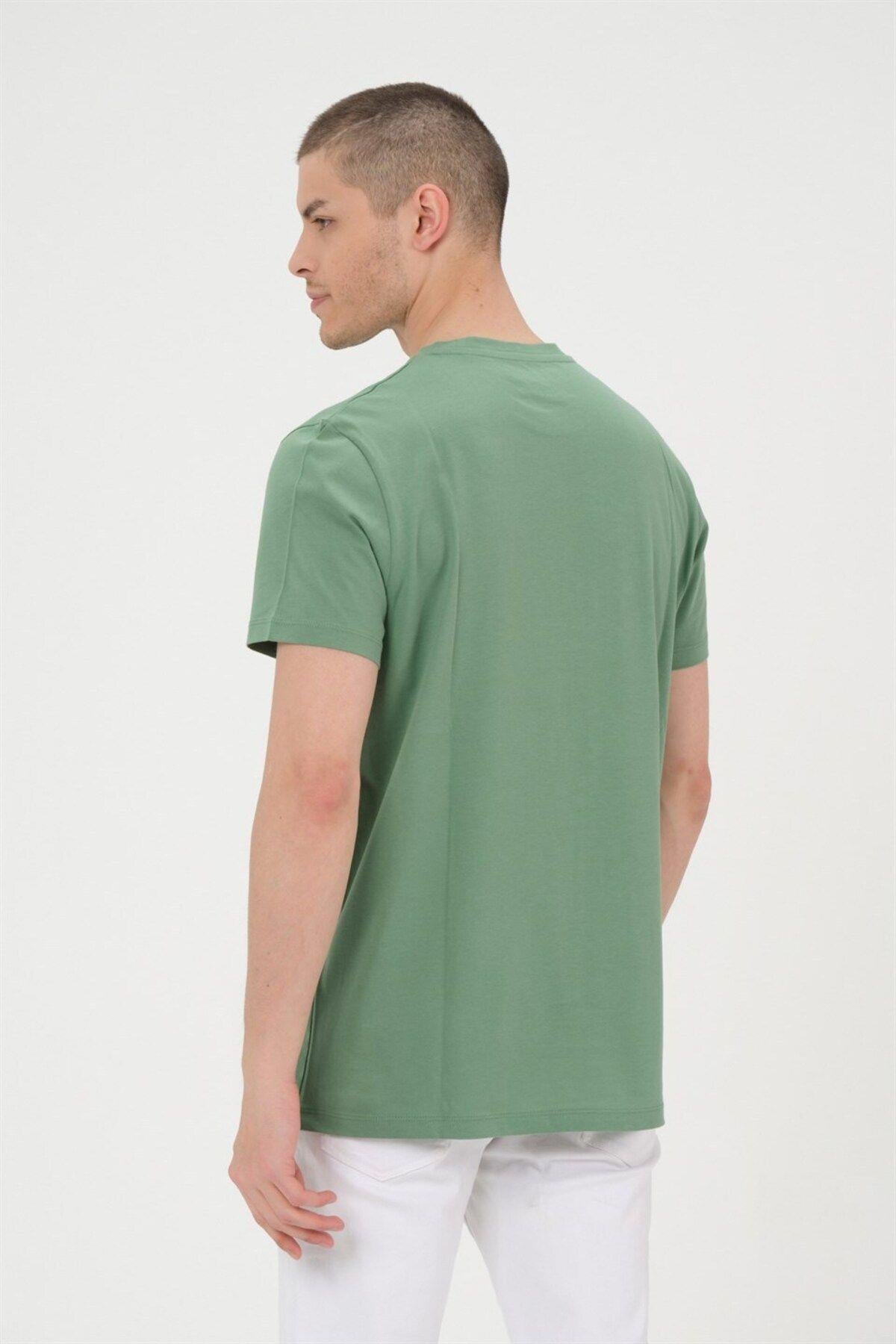 Erkek Basıc T-shirt %100 Pamuk Tişört Yeni Sezon
