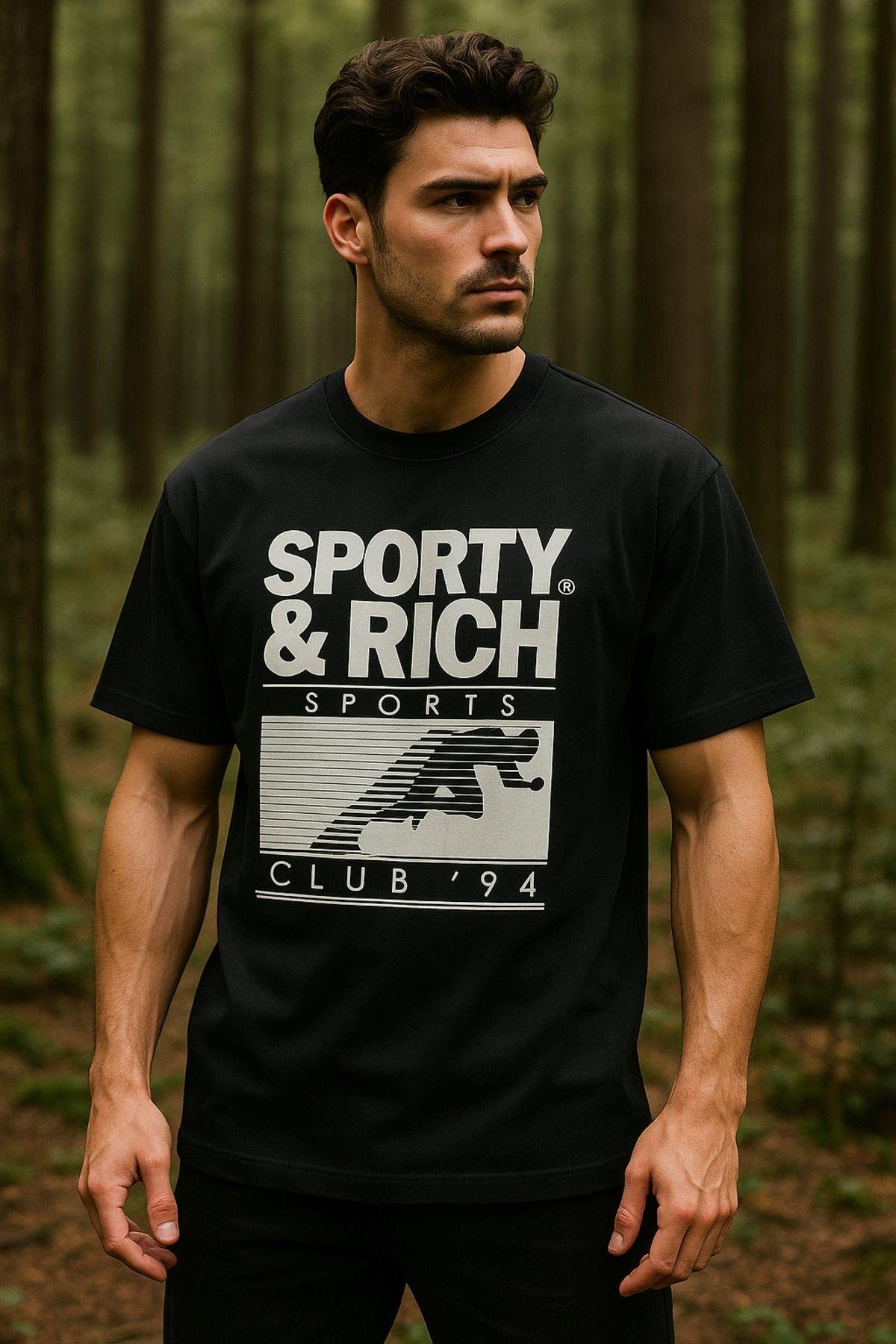 Erkek Basic T-shirt Oversize Rahat Kalıp %100 Pamuk Bisiklet Yaka Kısa Kollu Tişört