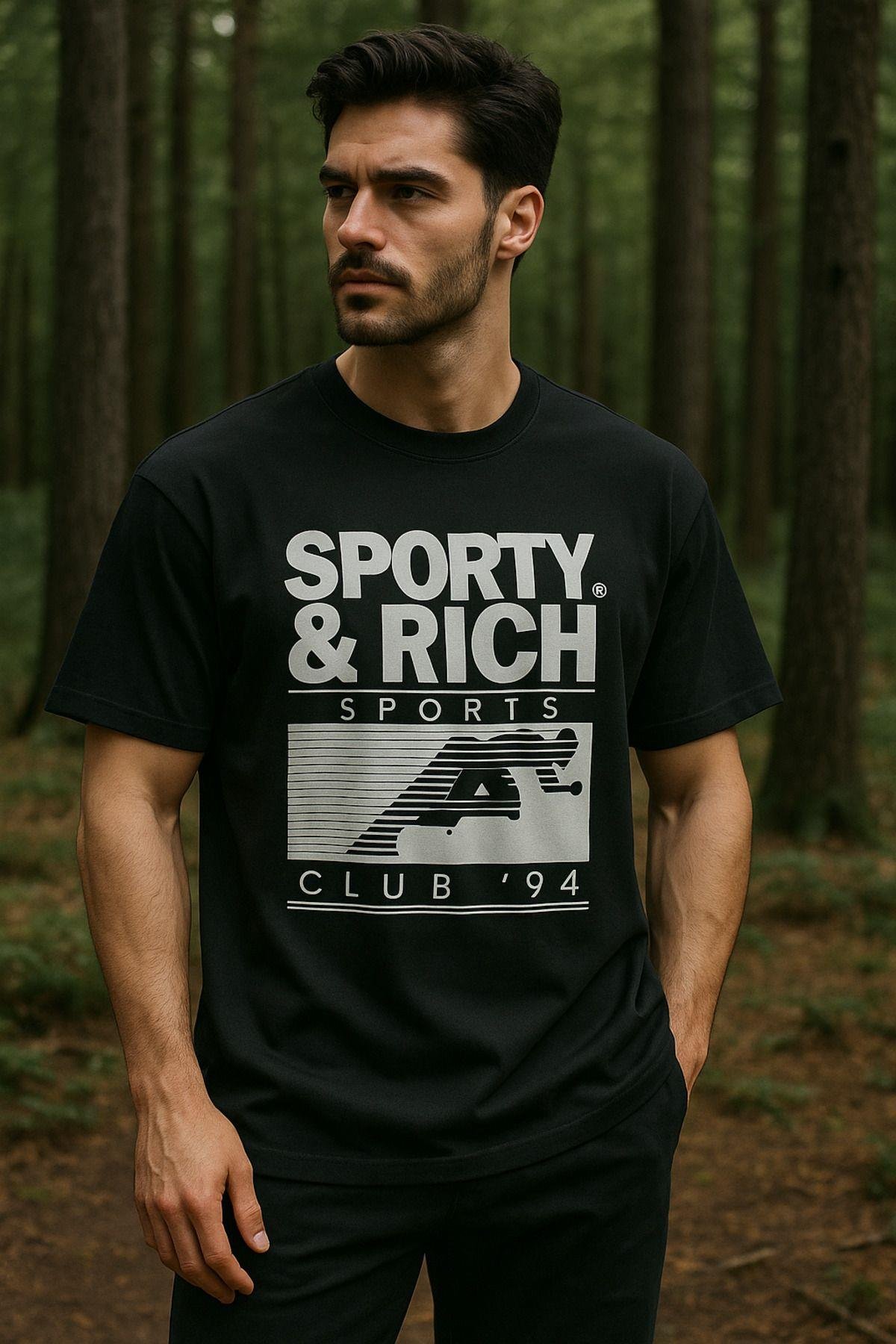 Erkek Basic T-shirt Oversize Rahat Kalıp %100 Pamuk Bisiklet Yaka Kısa Kollu Tişört