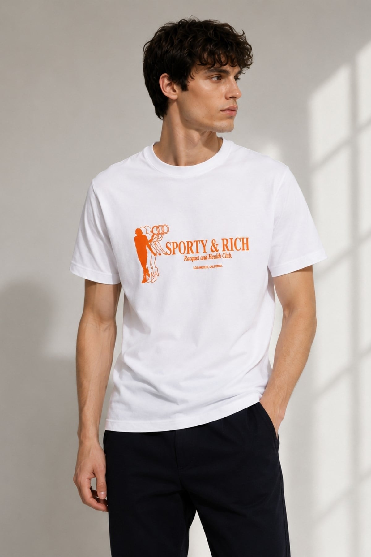 Erkek Basic T-shirt Tşört