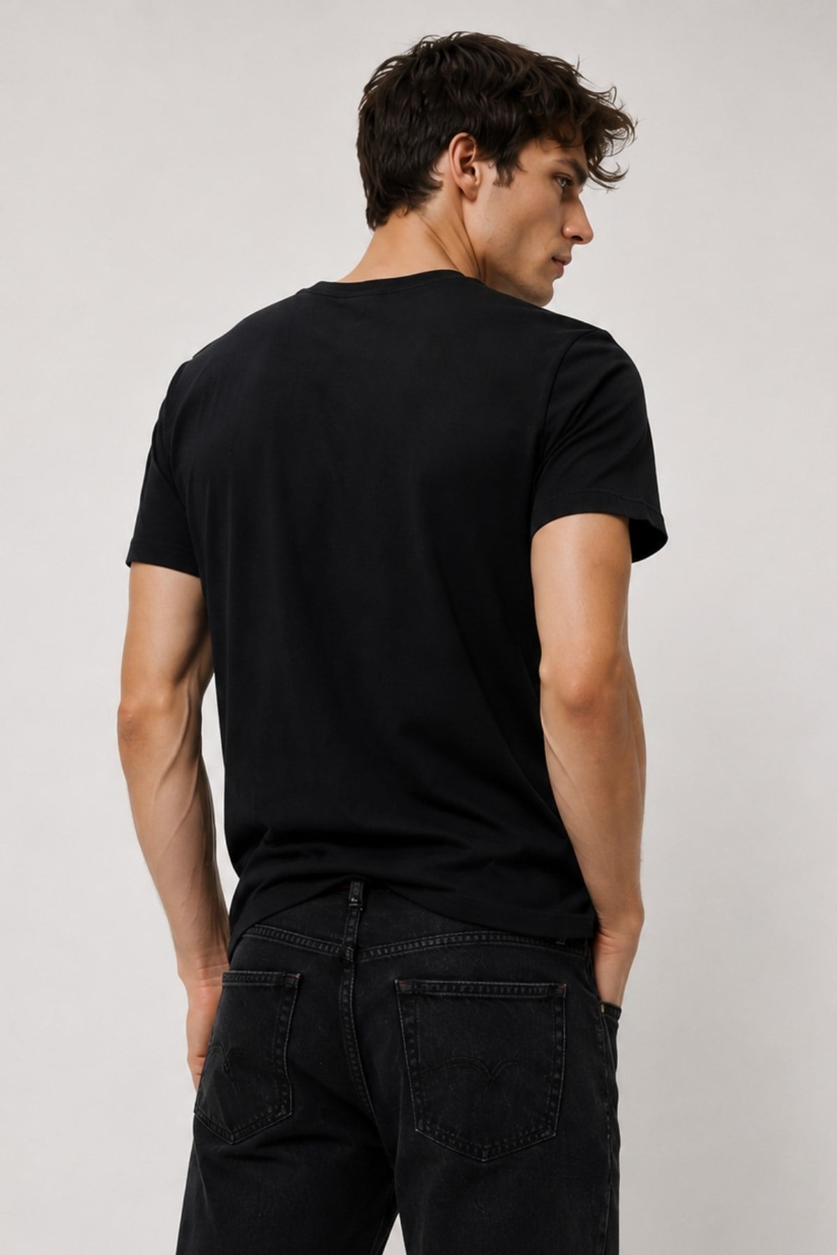 Erkek Basic T-shirt Tşört