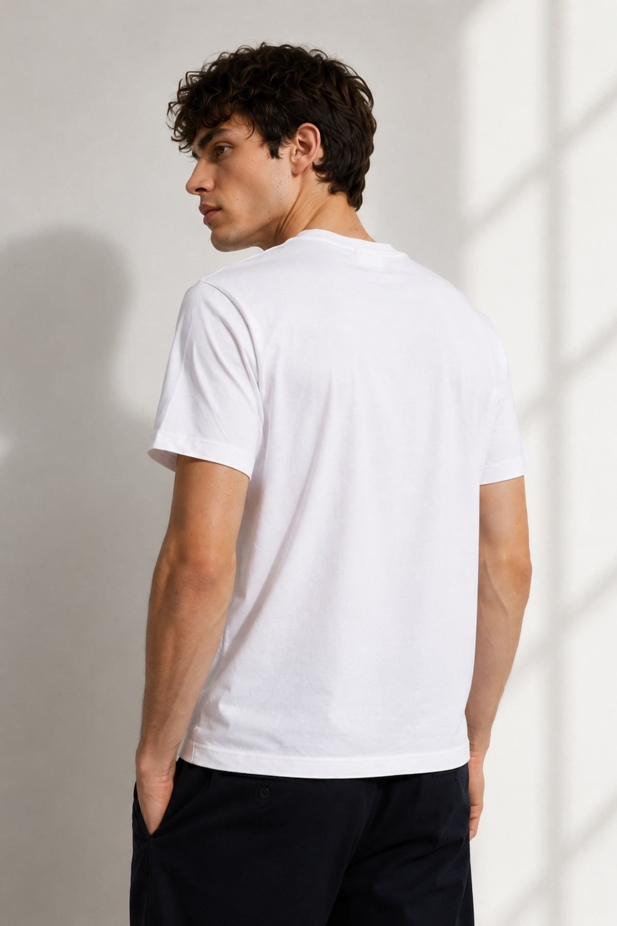 Erkek Basic T-shirt Tşört