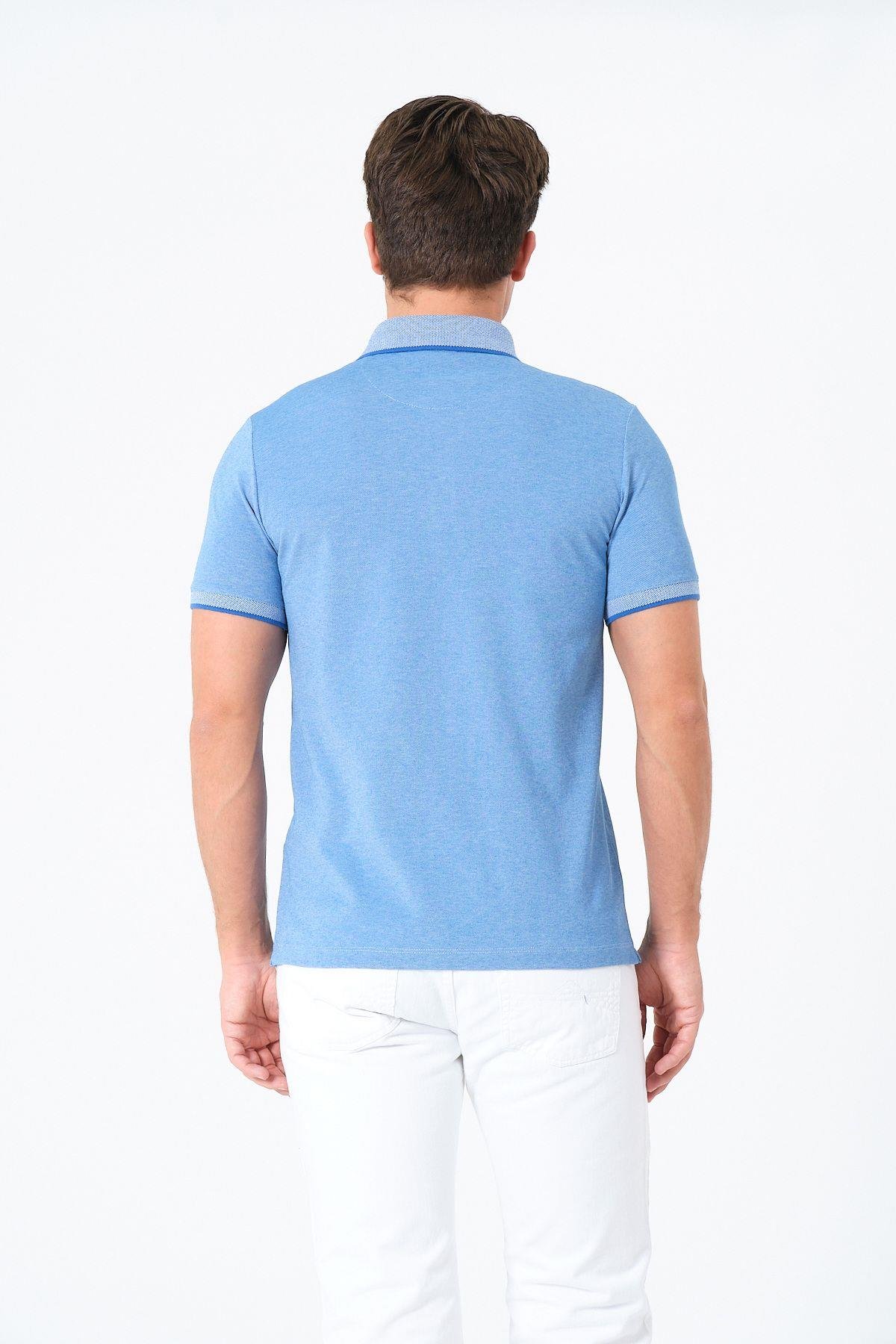 Erkek Basic Tişört Polo Yaka T-shirt