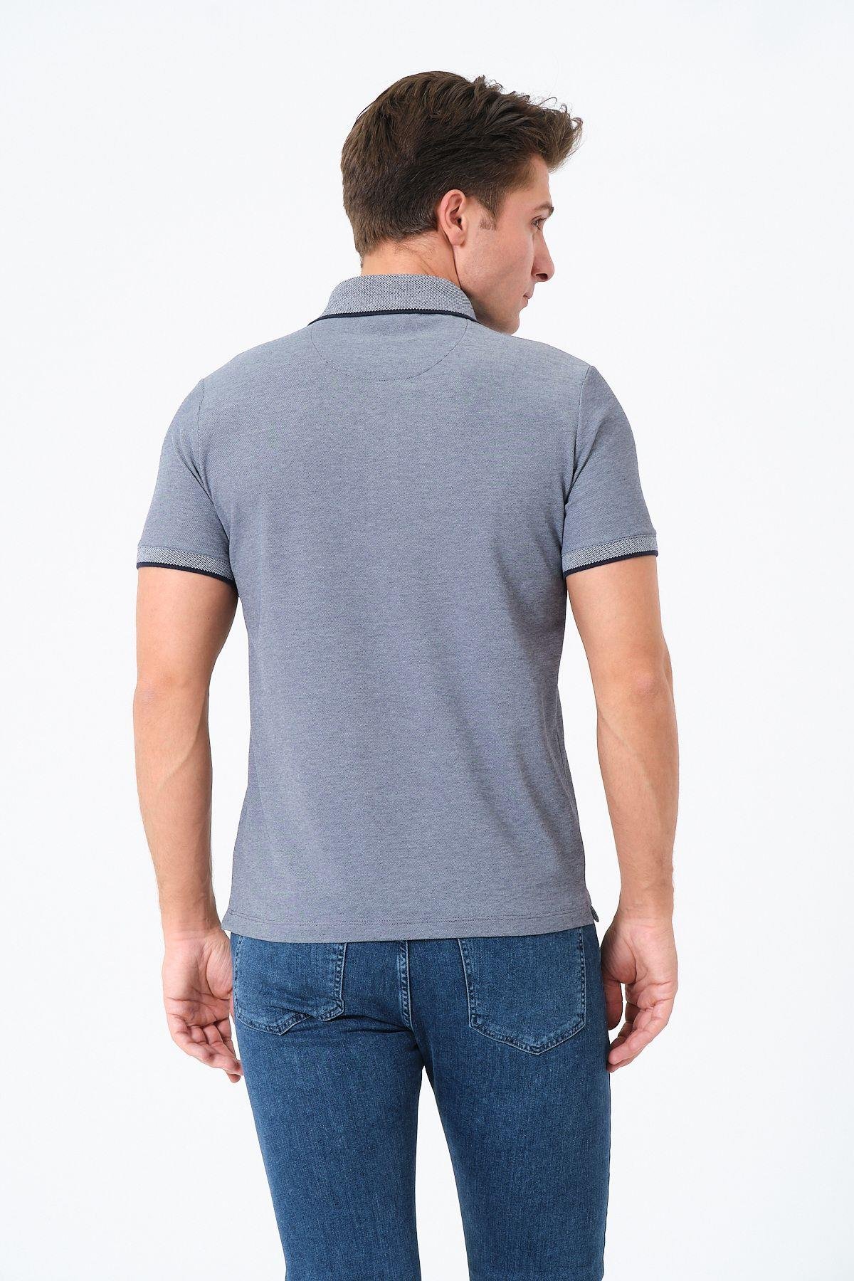 Erkek Basic Tişört Polo Yaka T-shirt