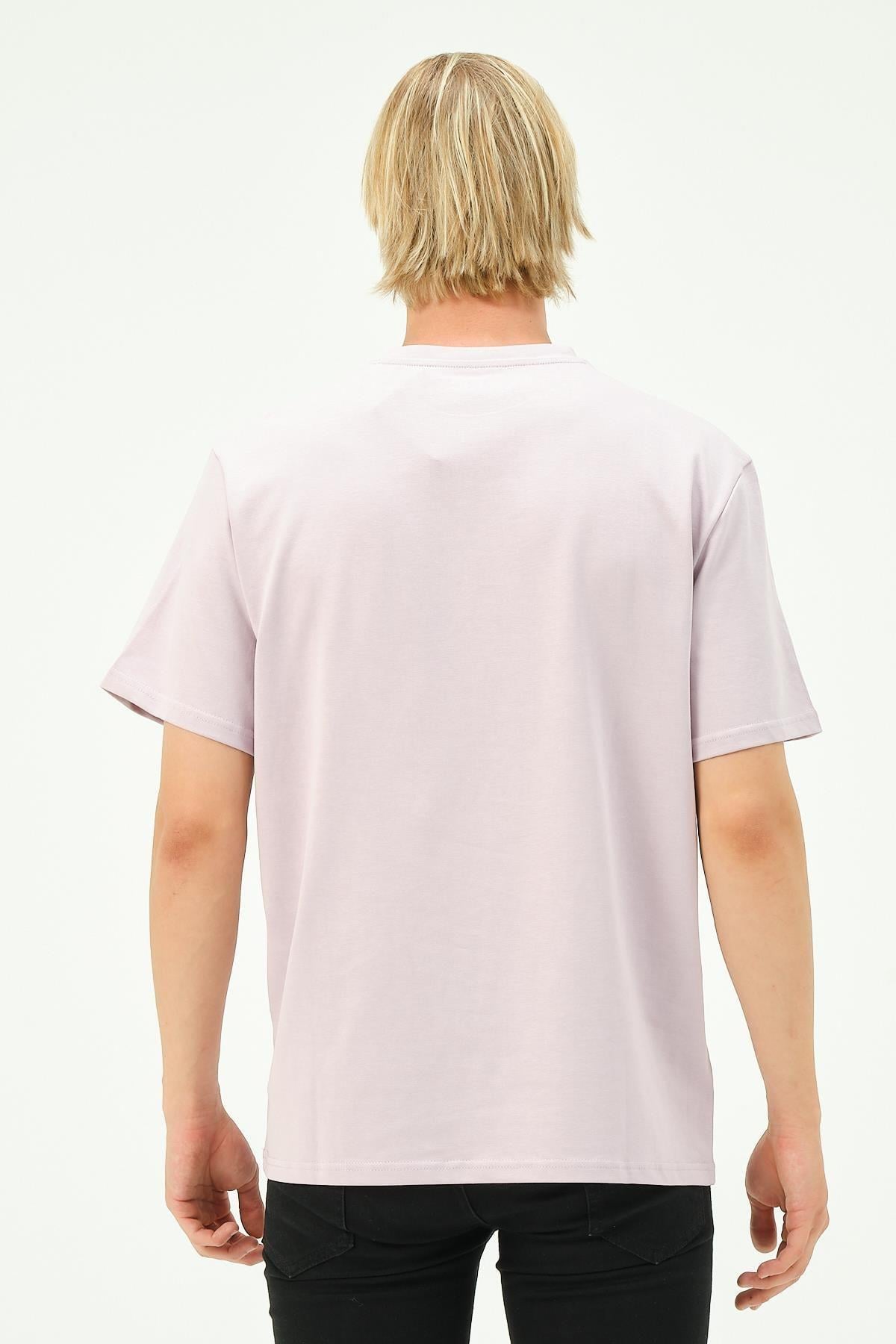 Erkek Nakış Baskılı Spor Oversize Tişört tshirt