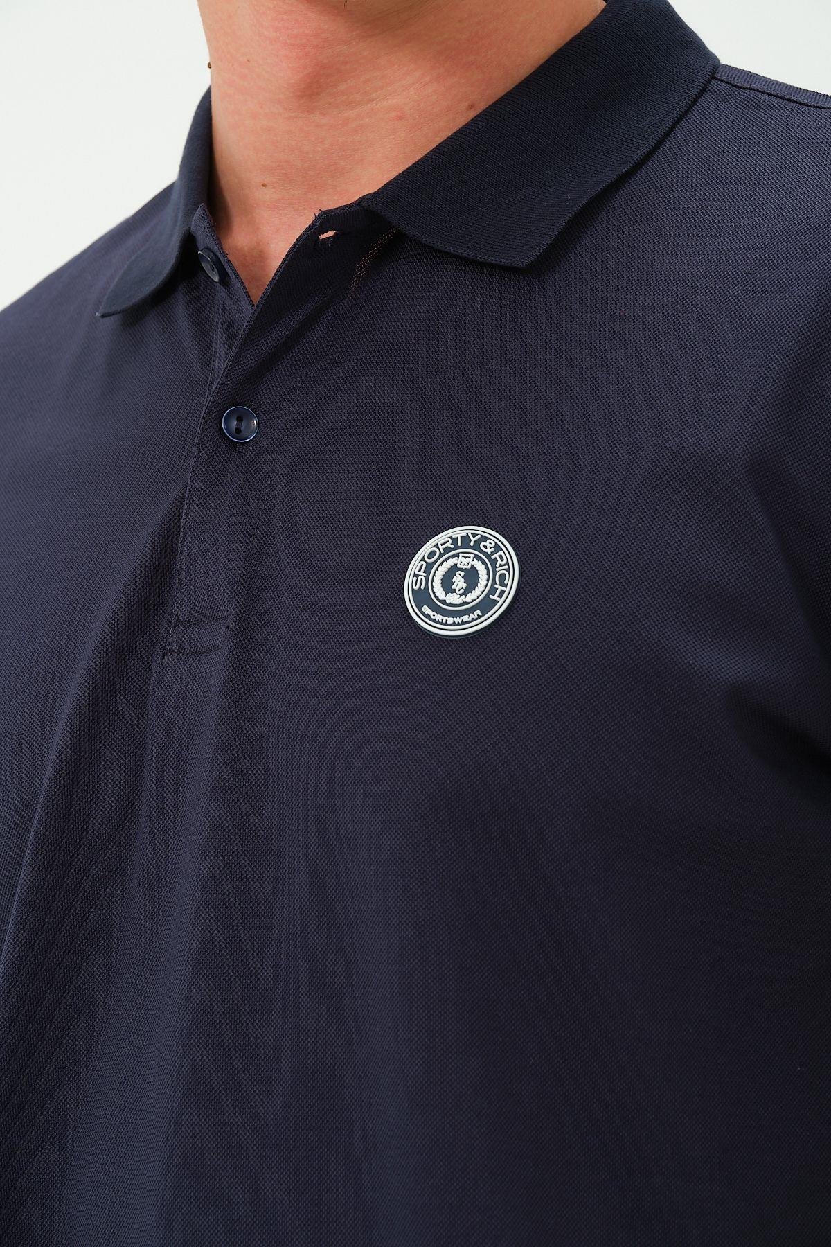 Erkek Polo Yaka Tişört Rahat Kesim Baskılı T-shirt