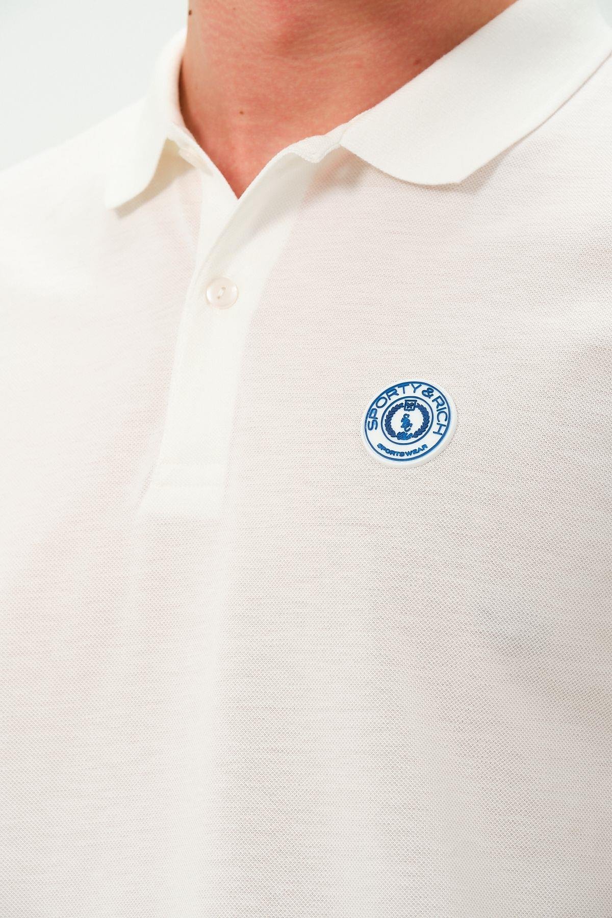 Erkek Polo Yaka Tişört Rahat Kesim Baskılı T-shirt