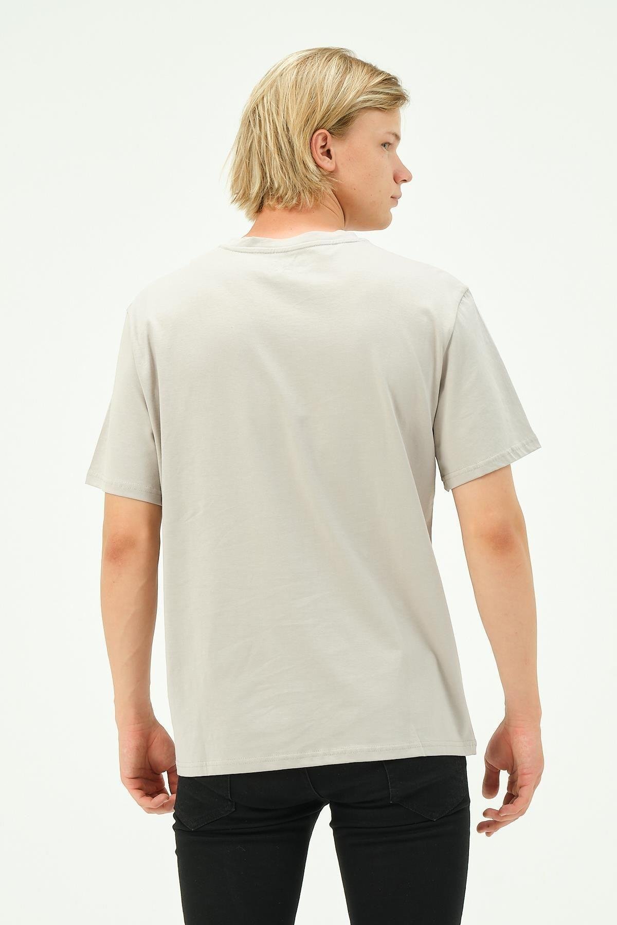 Erkek T-shirt Ayı Baskılı Bear Tişört