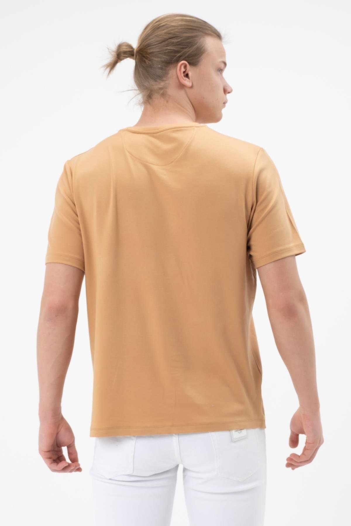 Erkek Tişört Merserize T-shirt Oversize Tshirt