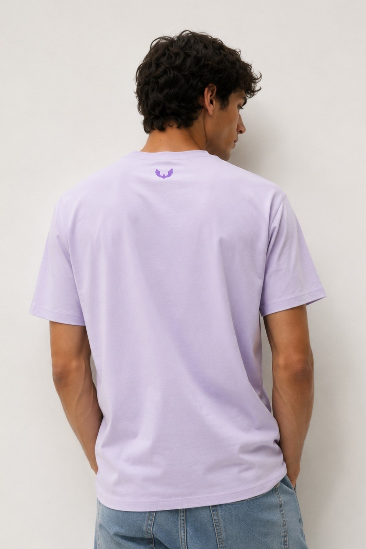 Erkek Yıkamalı Basic T-shirt Tişört %100 Pamuk Tişört