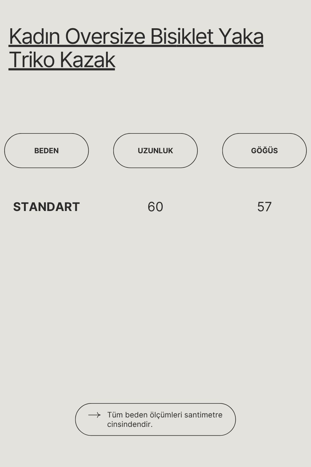 Kadın Mavi Oversize Bisiklet Yaka Triko Kazak