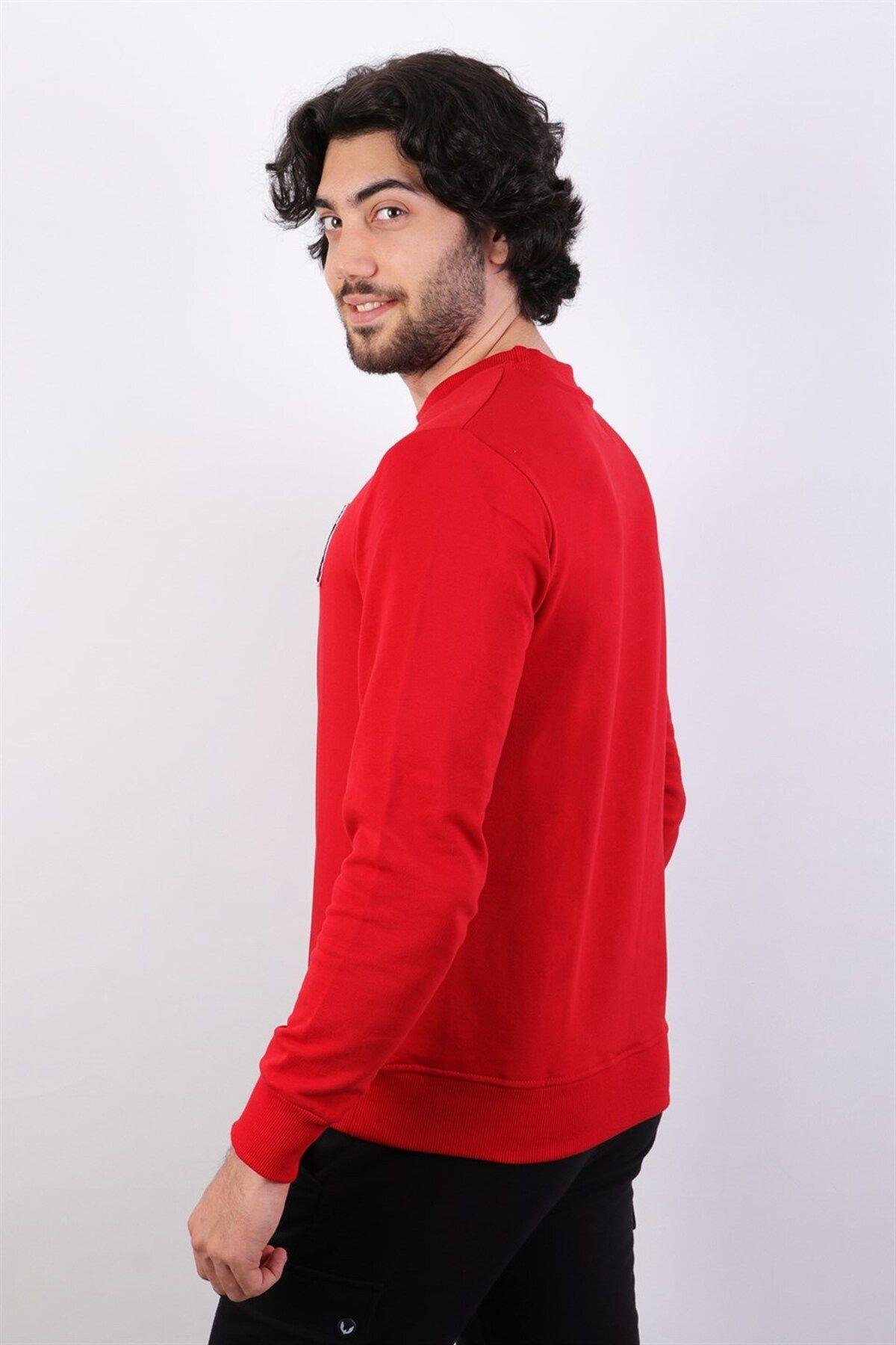 Rich Erkek Baskılı Sweatshirt