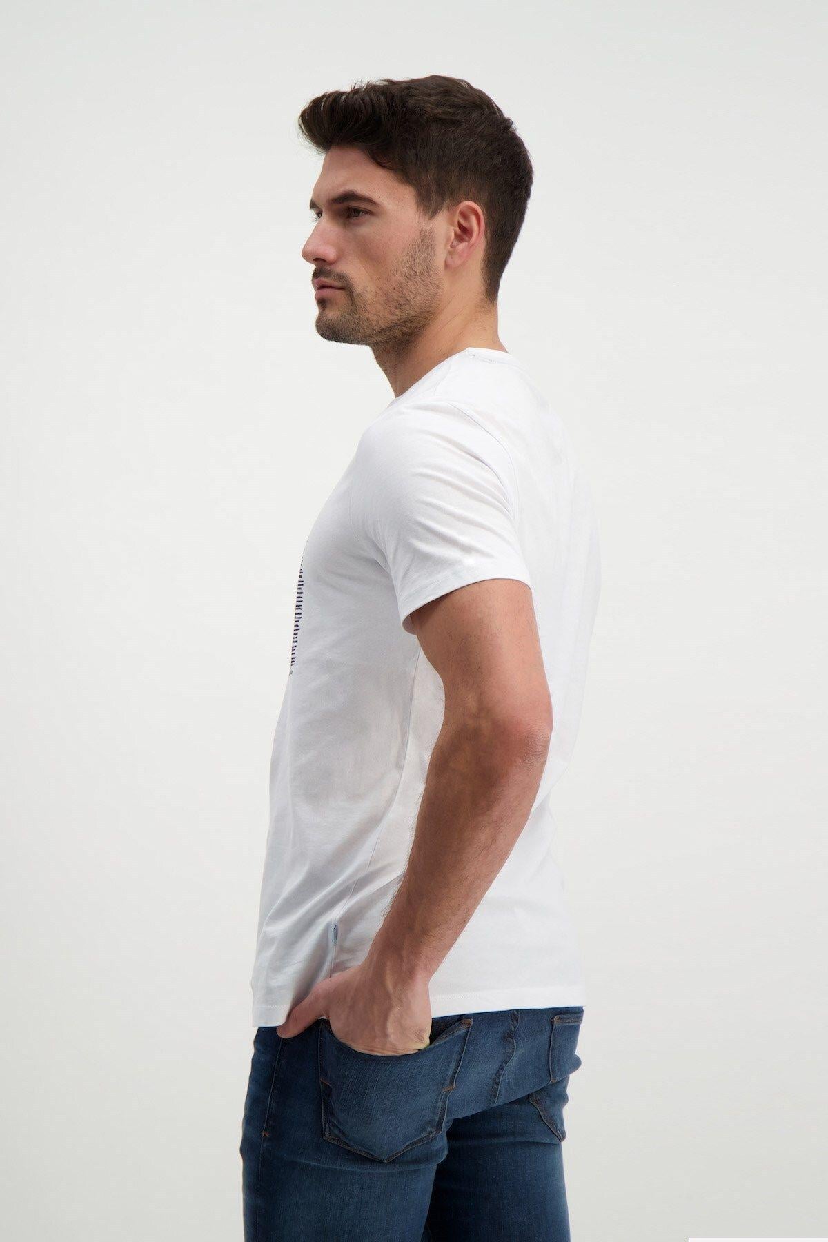 Rich Erkek Bisiklet Yaka T-shirt