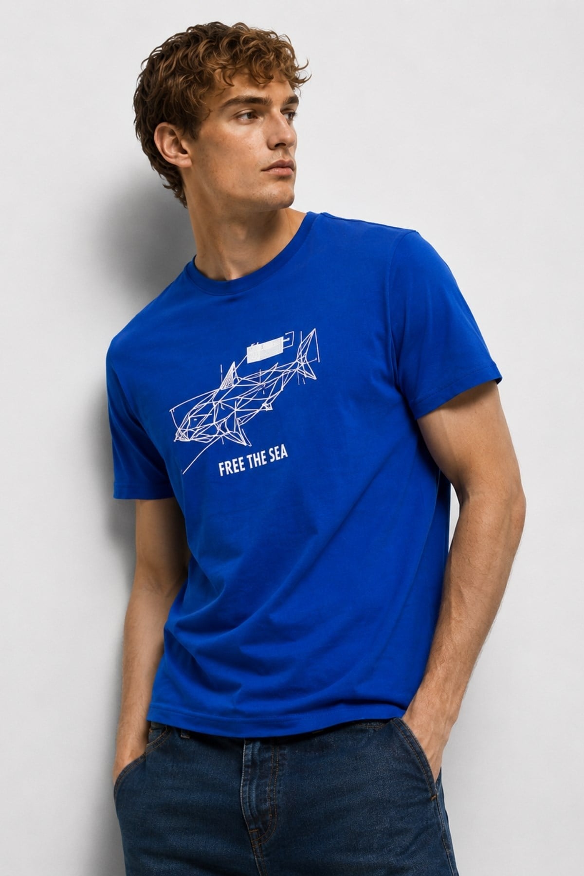 Rich Erkek Bisiklet Yaka T-shirt