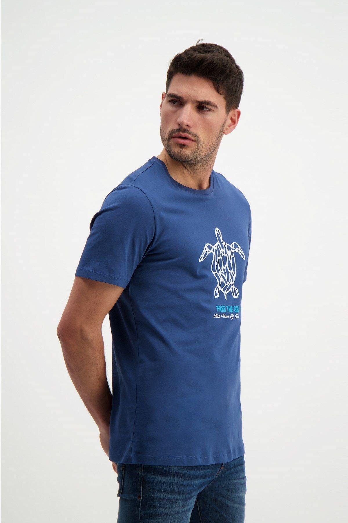 Rich Erkek Bisiklet Yaka T-shirt