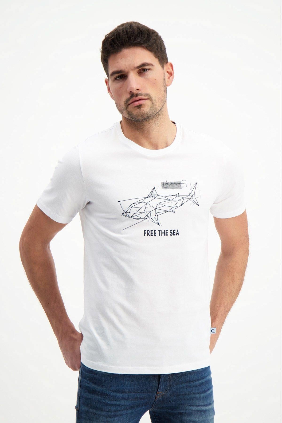 Rich Erkek Bisiklet Yaka T-shirt