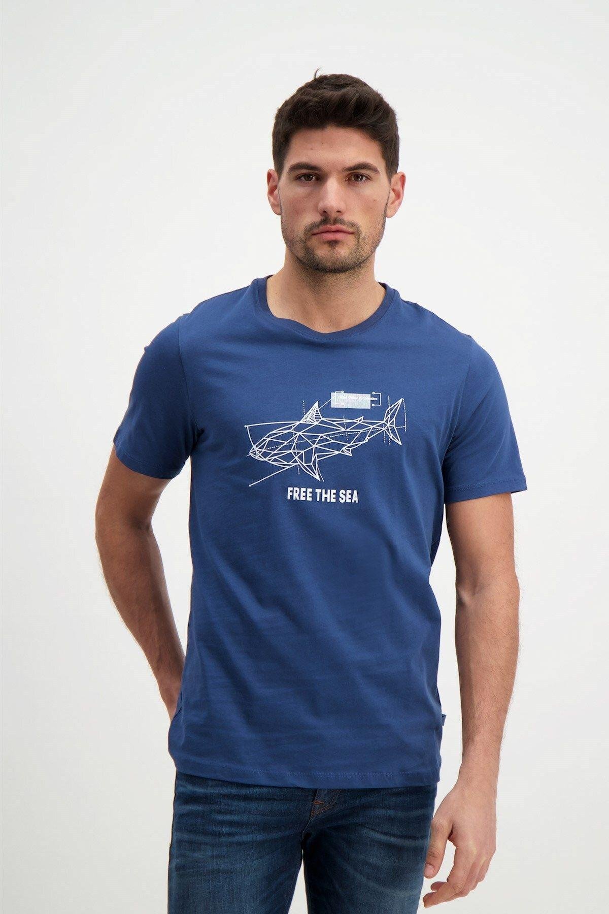 Rich Erkek Bisiklet Yaka T-shirt