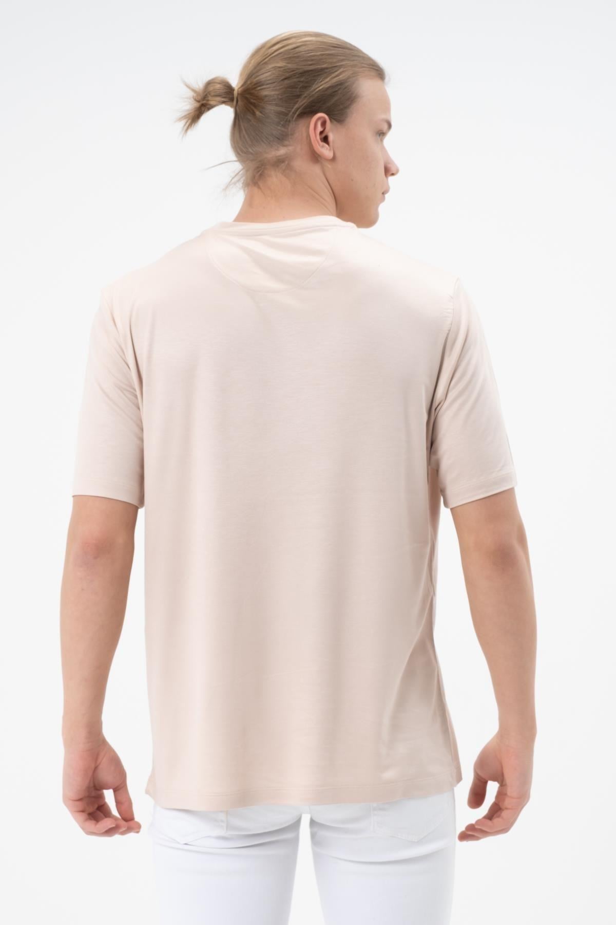 Yazlık Erkek Oversize Tişört – Yazlık T-shirt - Merserize Tişört