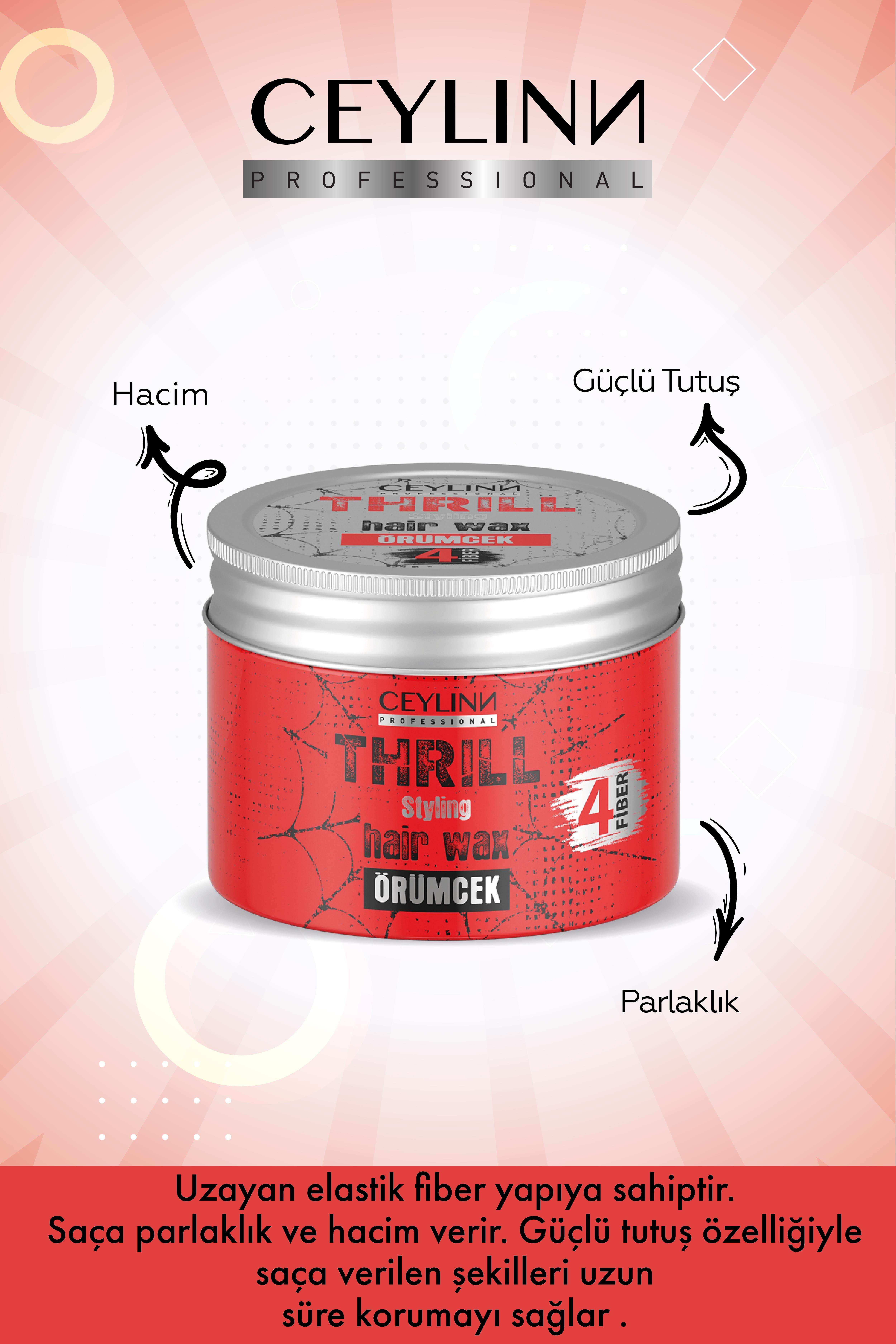 Ceylin Thrill Fiber Örümcek Wax 150 ML