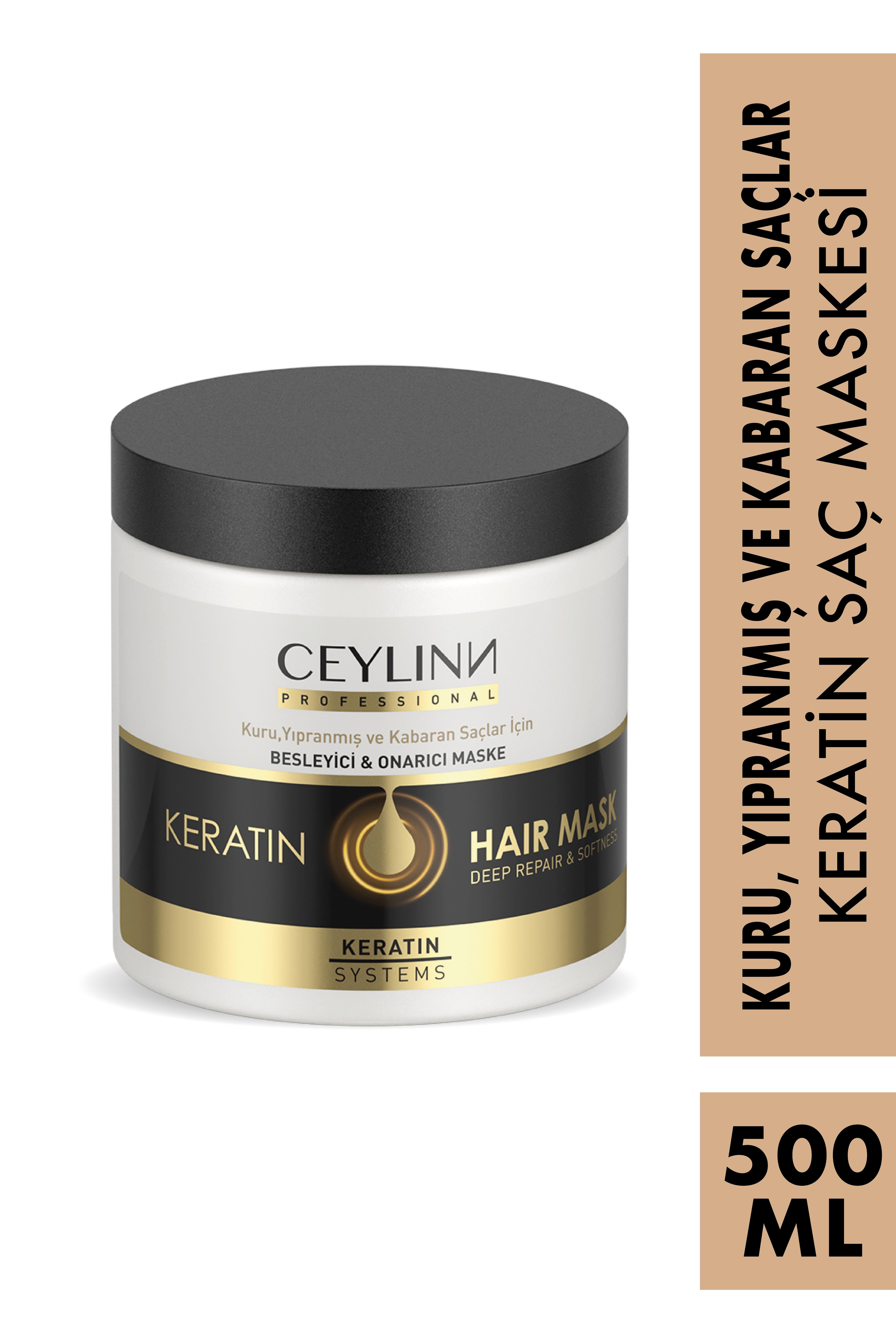 Ceylinn Keratin Smooth Saç Maskesi 500 ML