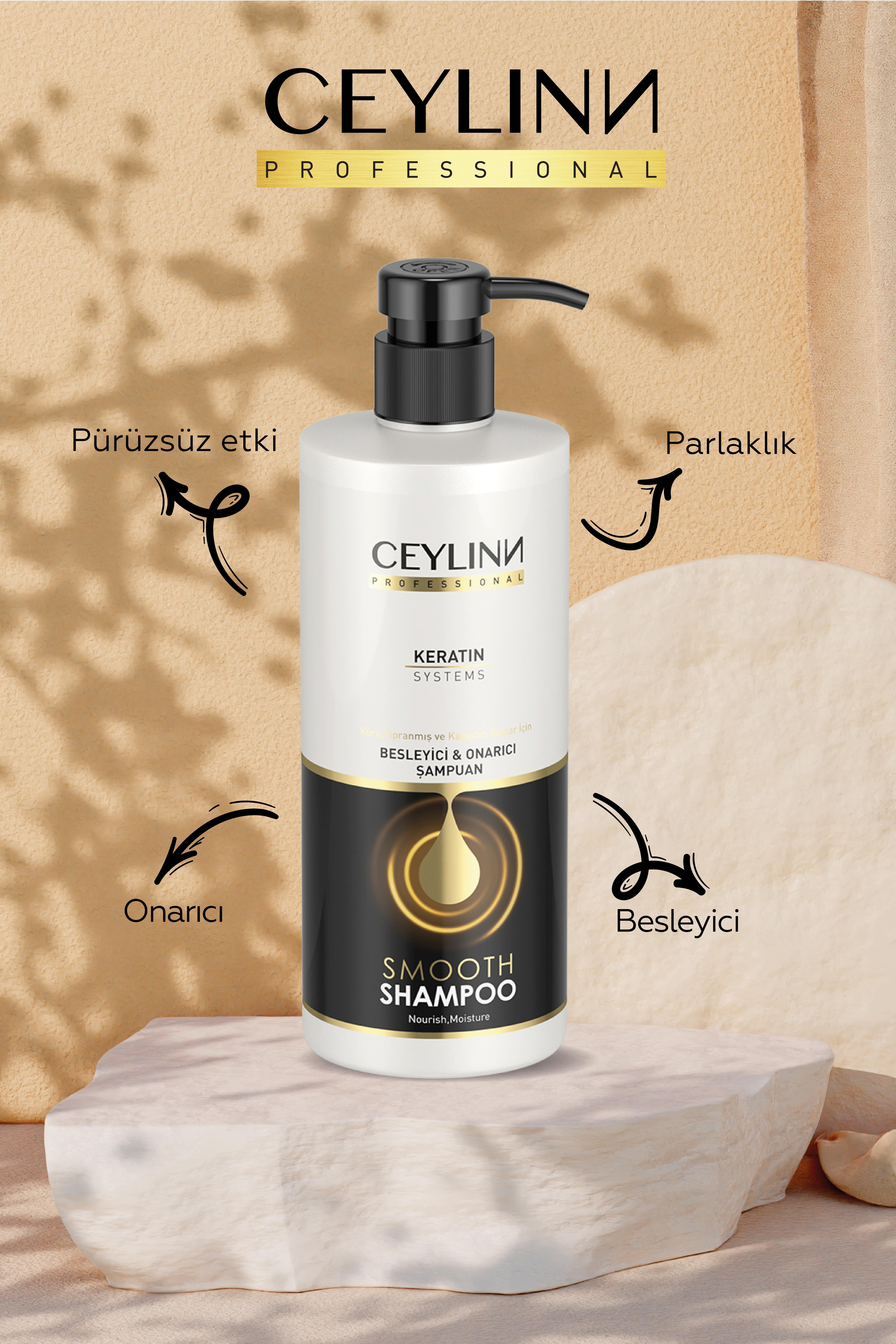Ceylinn Keratin Smooth Şampuan 500 ML