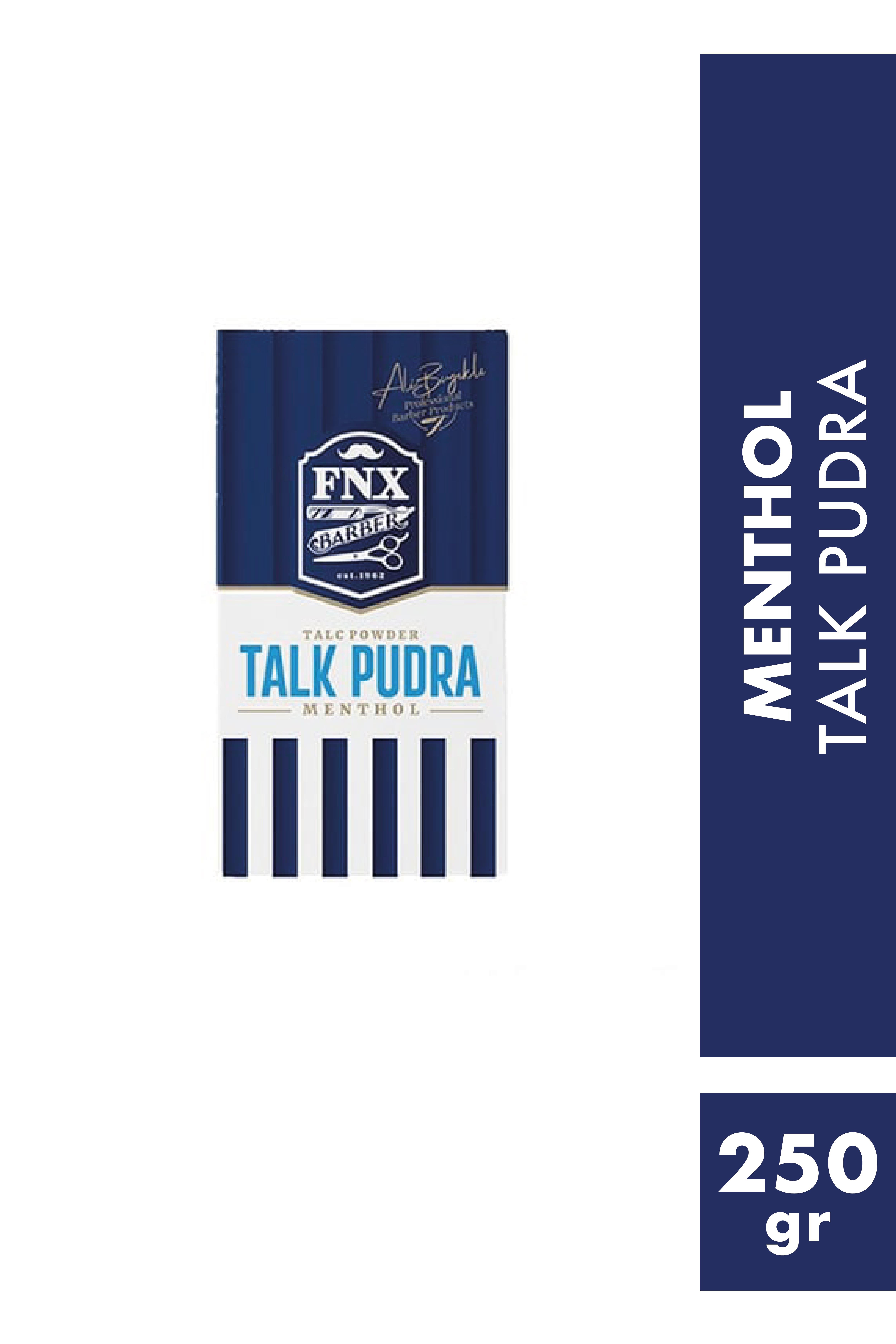 Fnx Barber Ali Biyikli Talk Pudra Mentol 250 GR