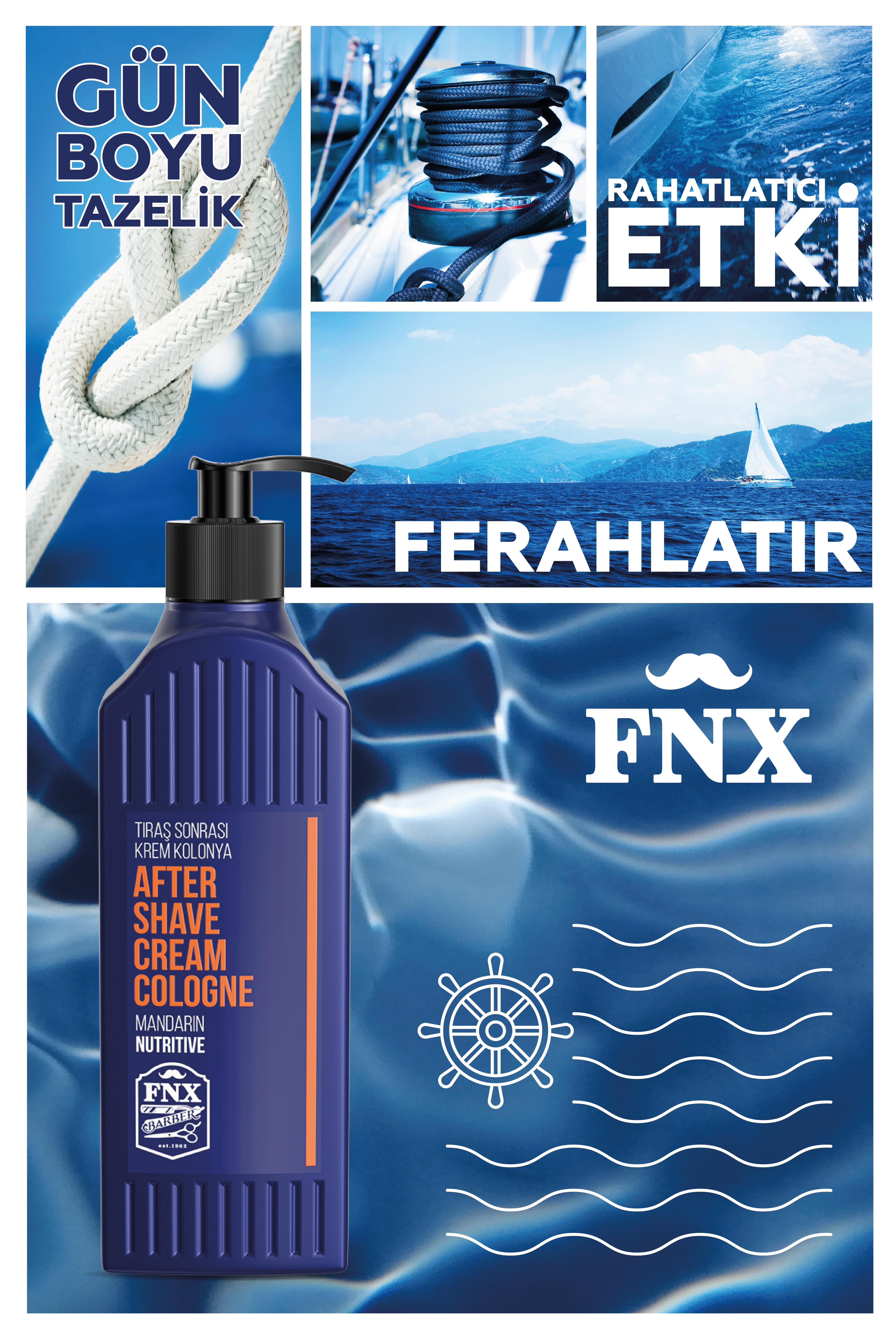 Fnx Barber Krem Kolonya Mandalina 400 ML